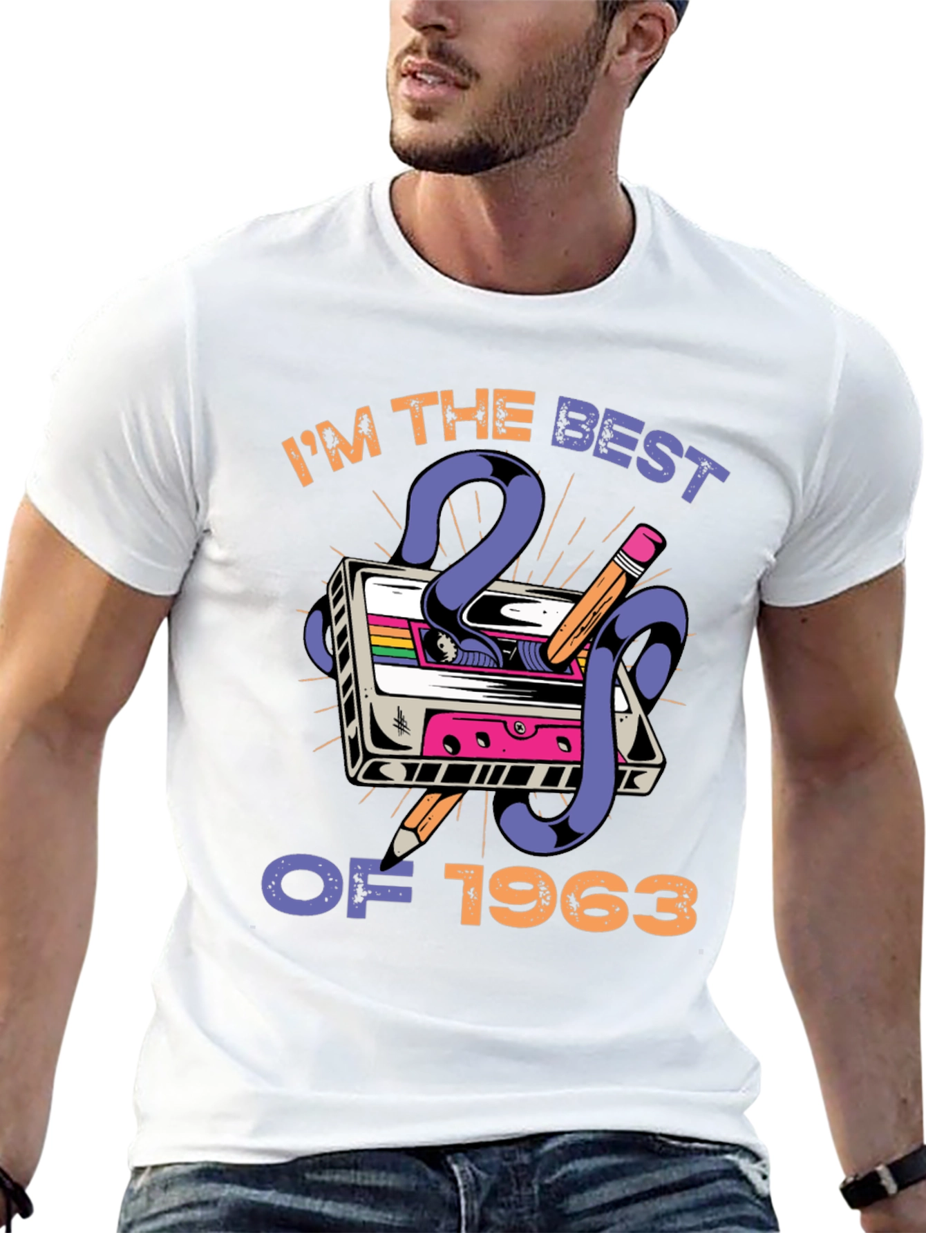 Im The Best Of 1963 T-Shirt Cassette Tape