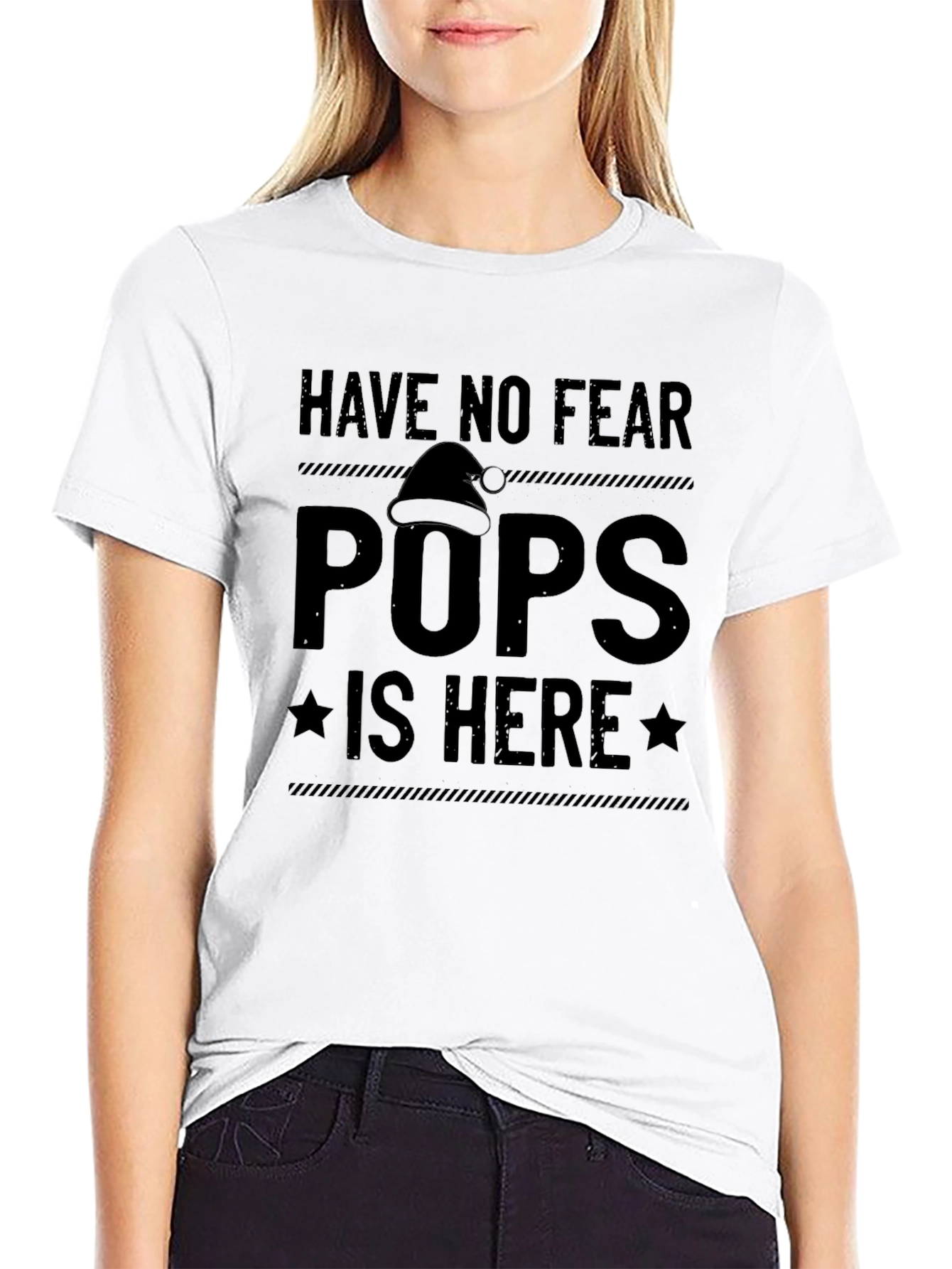 Have No Fear Pops Is Here Funny Holiday T-Shirt