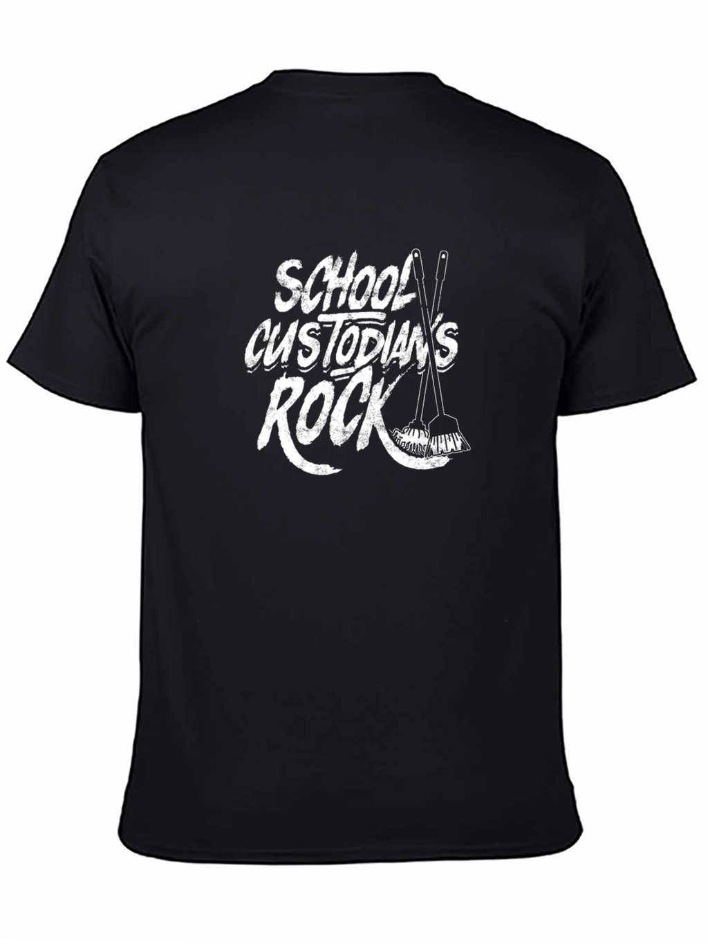 School Custodians Rock T-Shirt - Black