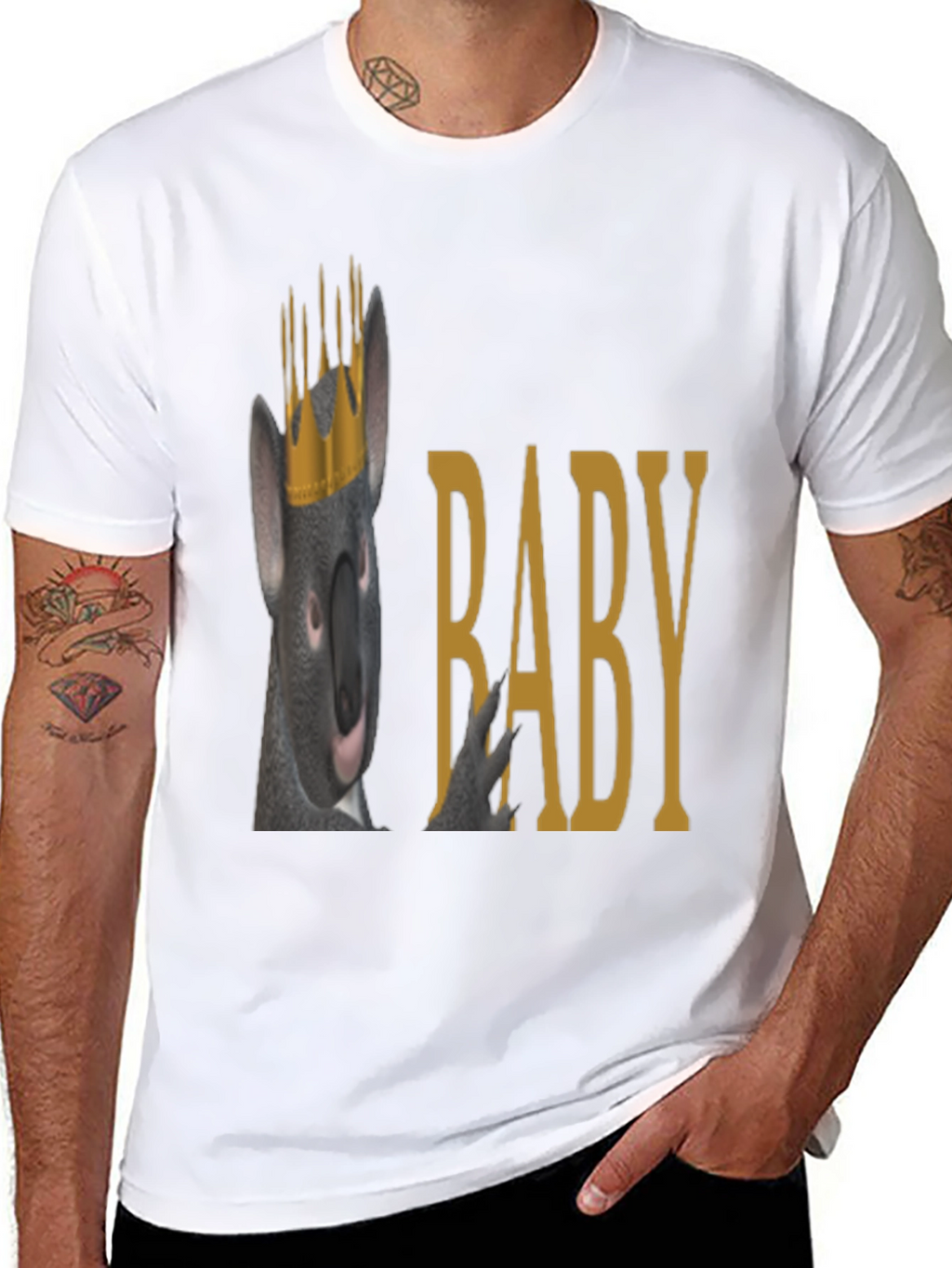 Baby Rat King Graphic T-Shirt