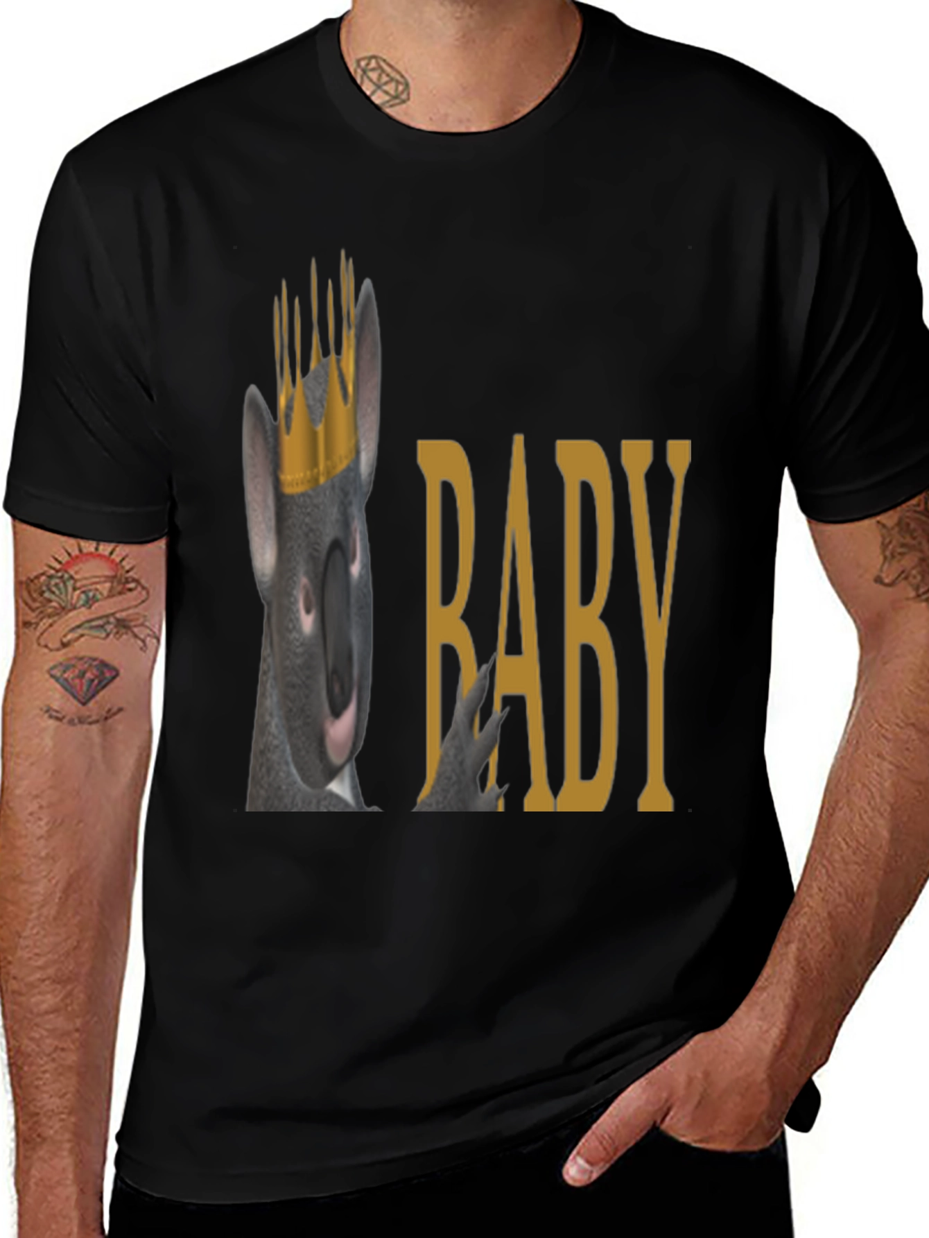 Baby Rat King Graphic T-Shirt