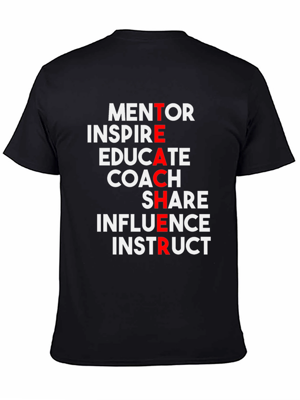 Teacher Definition T-Shirt - Mentor Inspire Educate