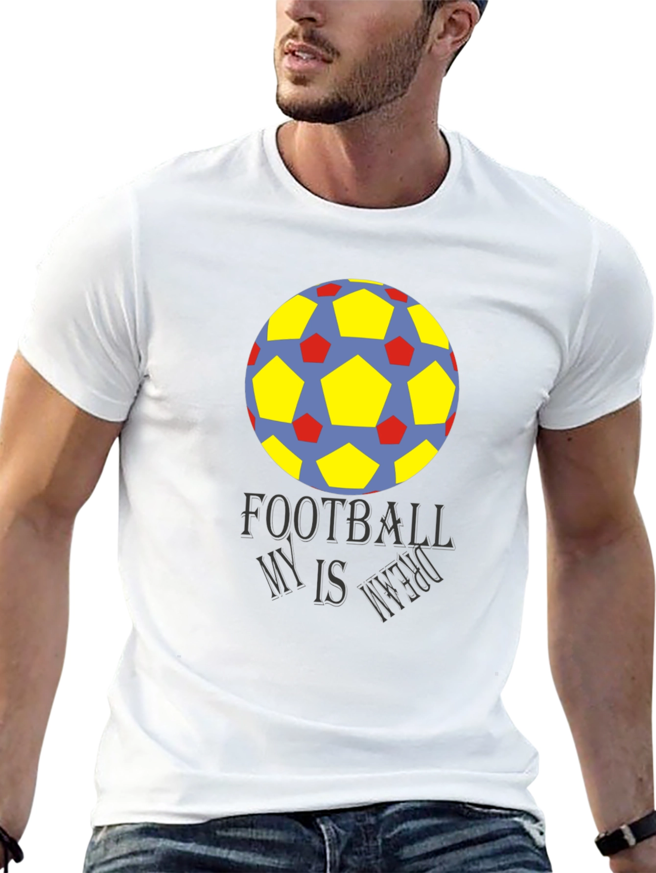 Football Is My Dream Graphic T-Shirt