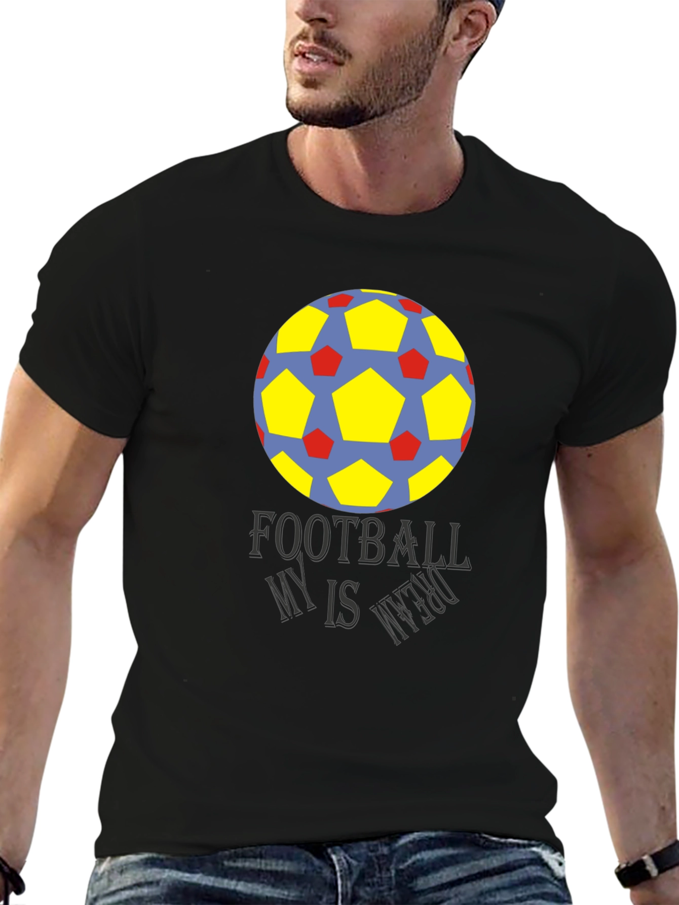 Football Is My Dream Graphic T-Shirt