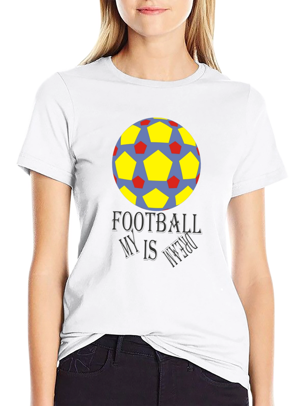 Football Is My Dream Graphic T-Shirt