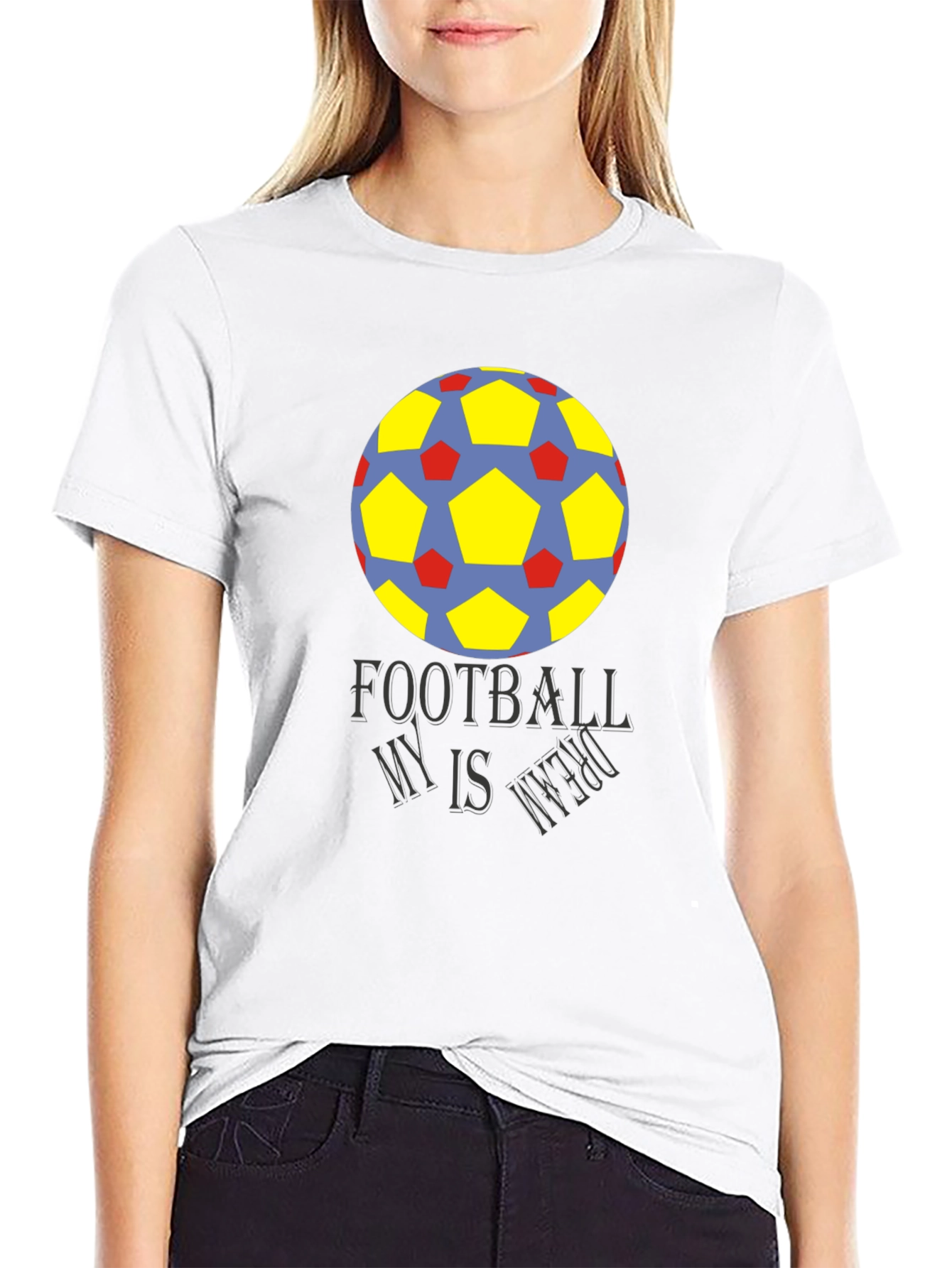 Football Is My Dream Graphic T-Shirt