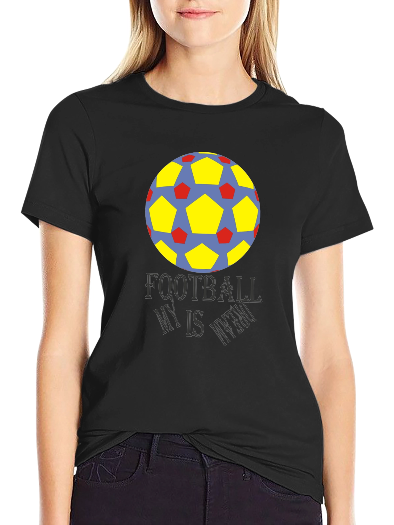 Football Is My Dream Graphic T-Shirt