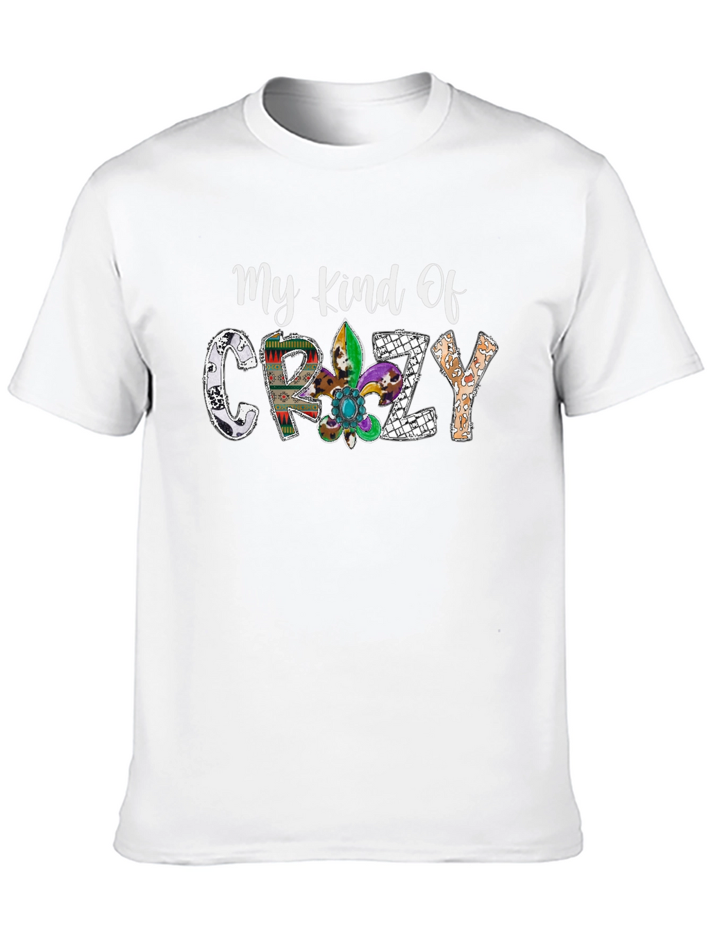 My Kind Of Crazy Black Graphic Tee