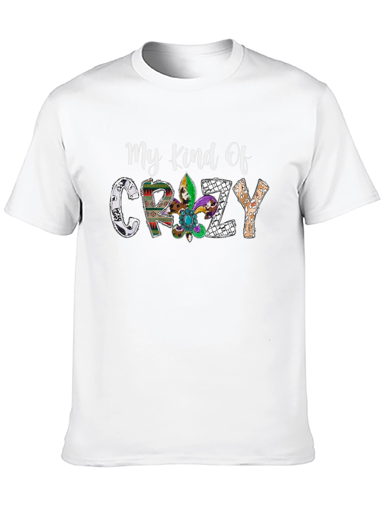 My Kind Of Crazy Black Graphic Tee