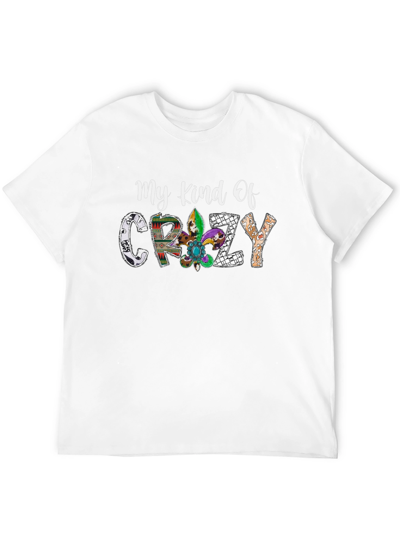 My Kind Of Crazy Black Graphic Tee