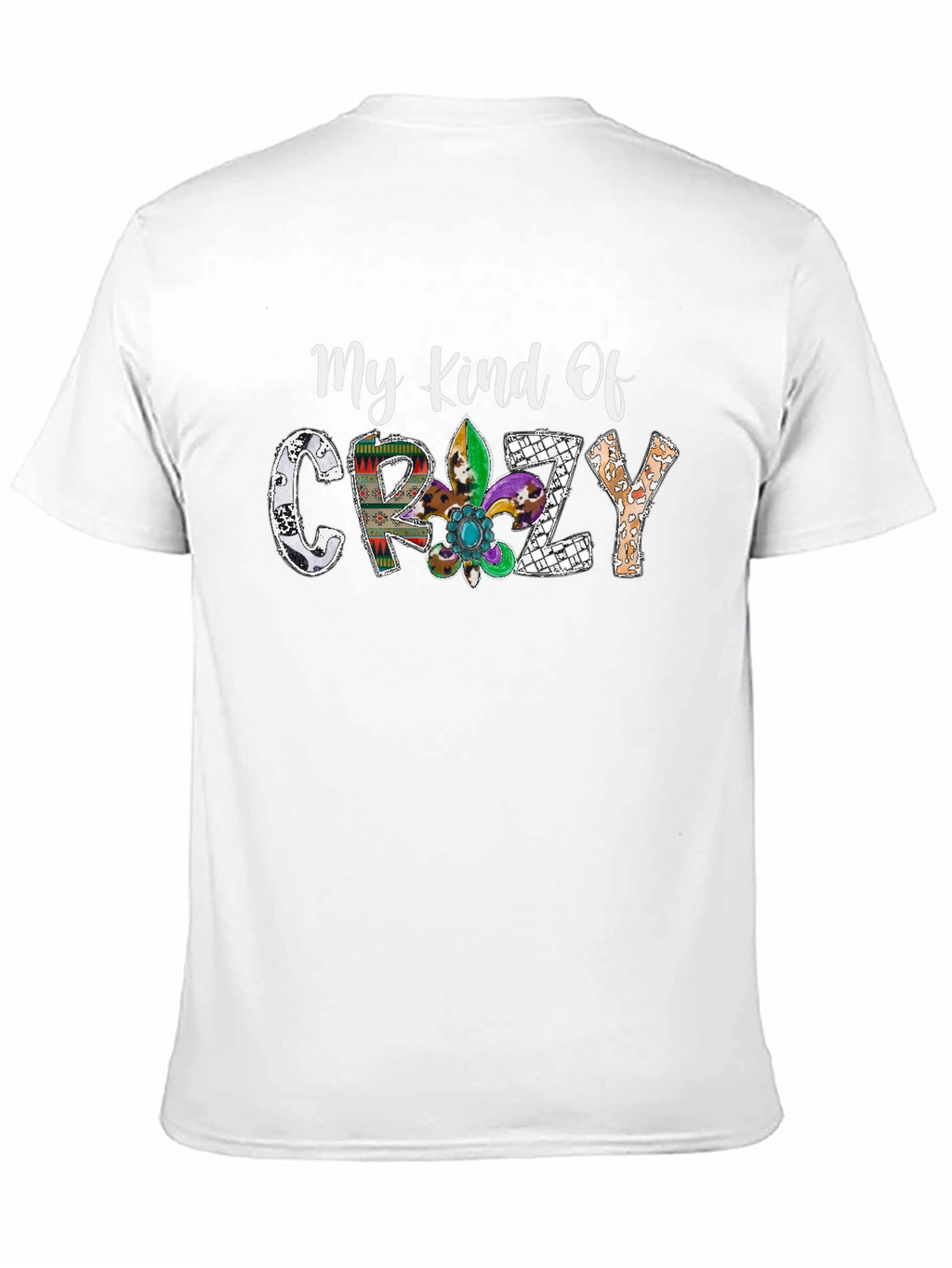 My Kind Of Crazy Black Graphic Tee