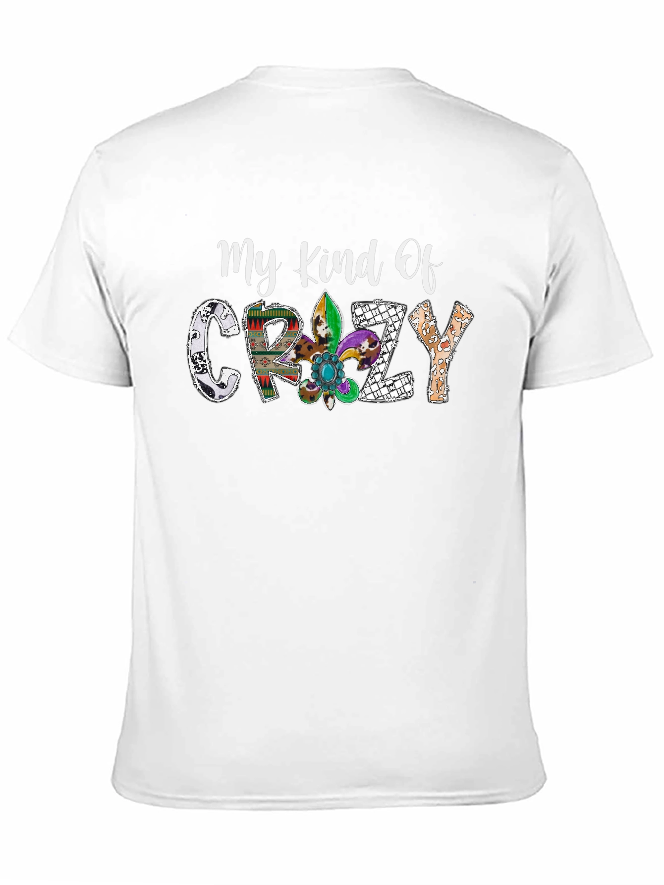 My Kind Of Crazy Black Graphic Tee