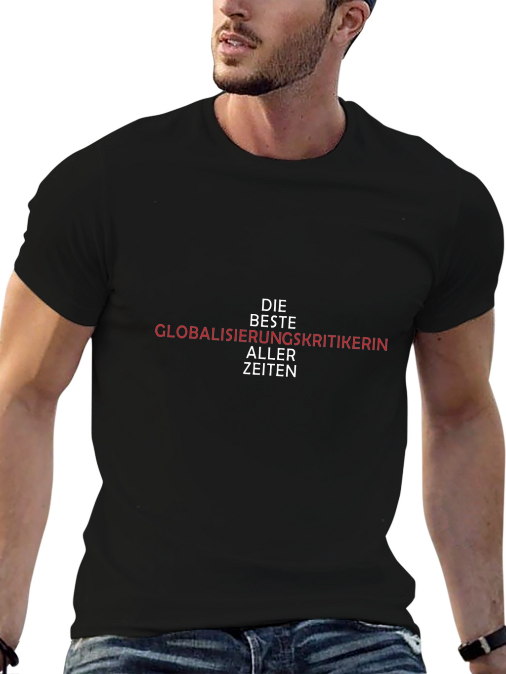 Globalisierungskritikerin T-Shirt