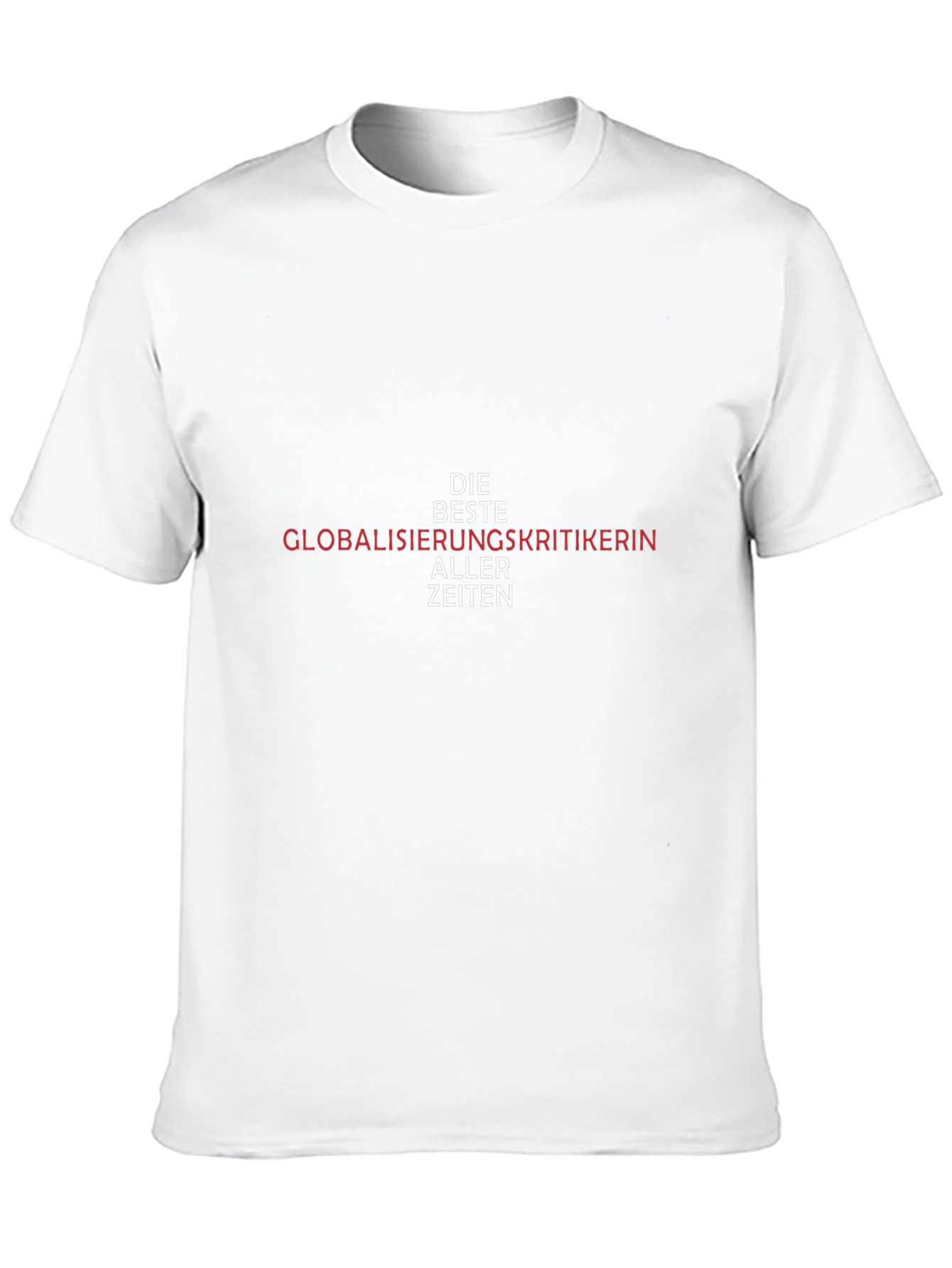 Globalisierungskritikerin T-Shirt
