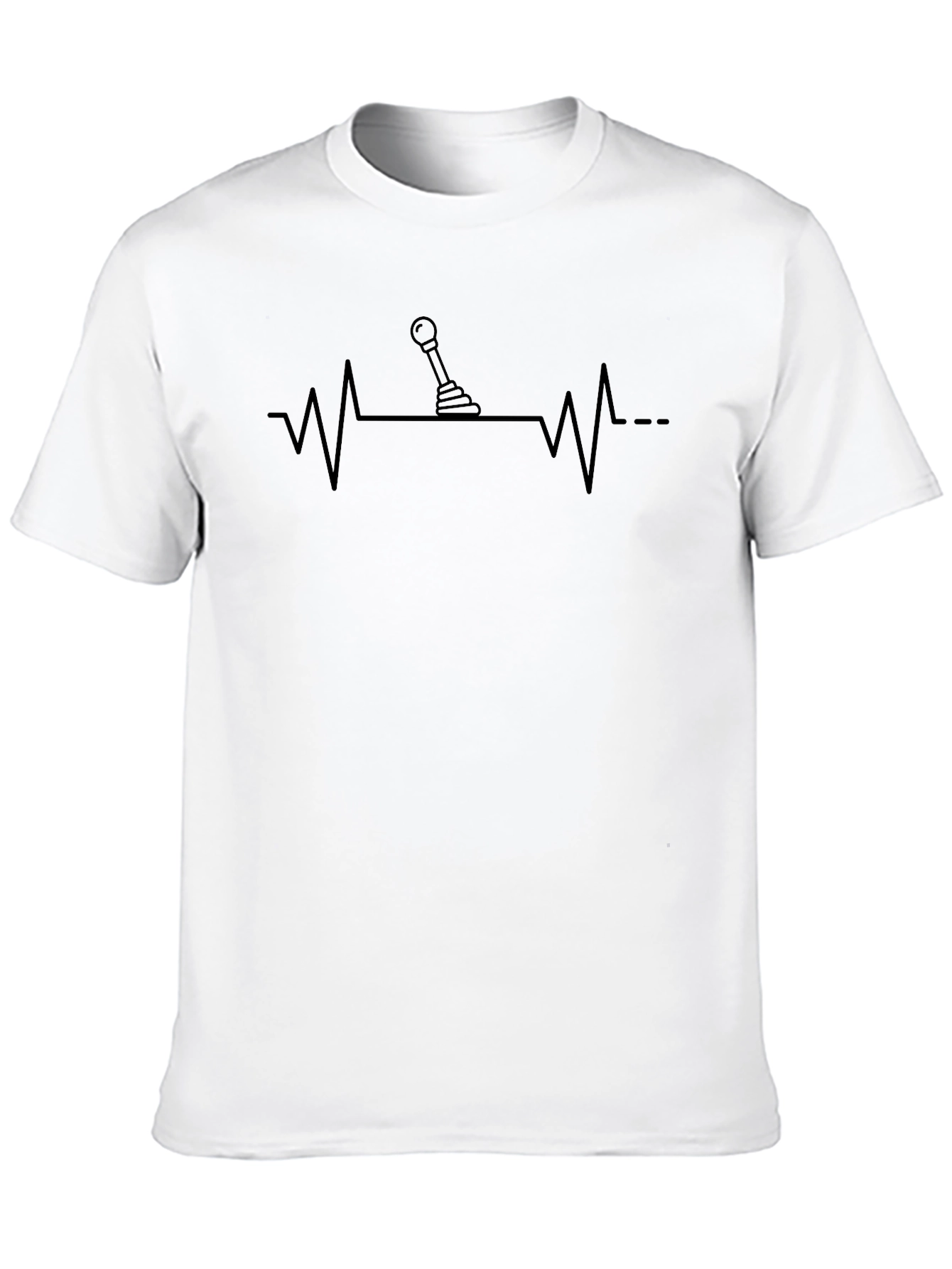 Manual Transmission Heartbeat T-Shirt