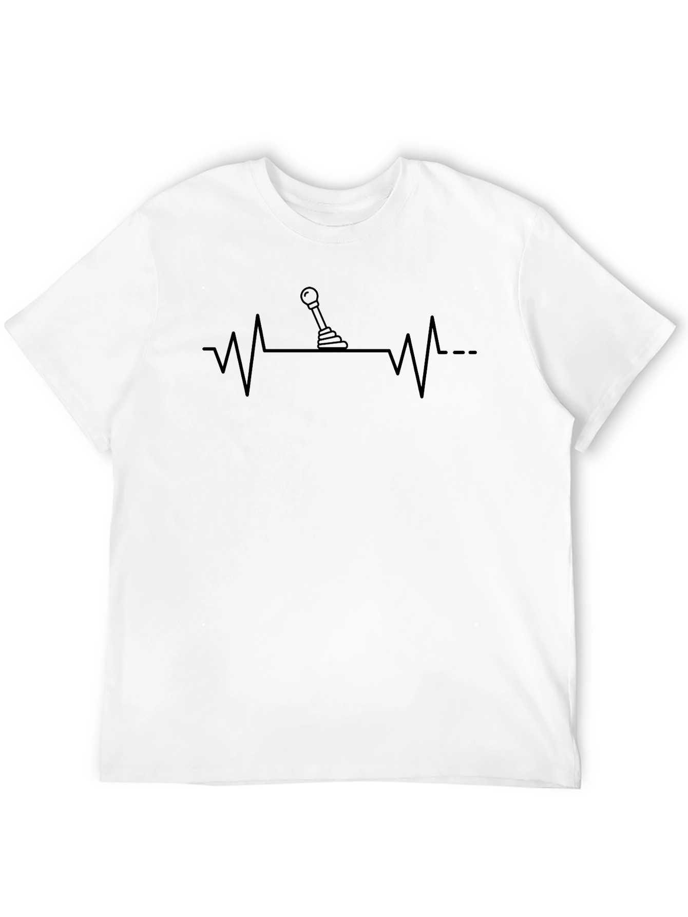 Manual Transmission Heartbeat T-Shirt