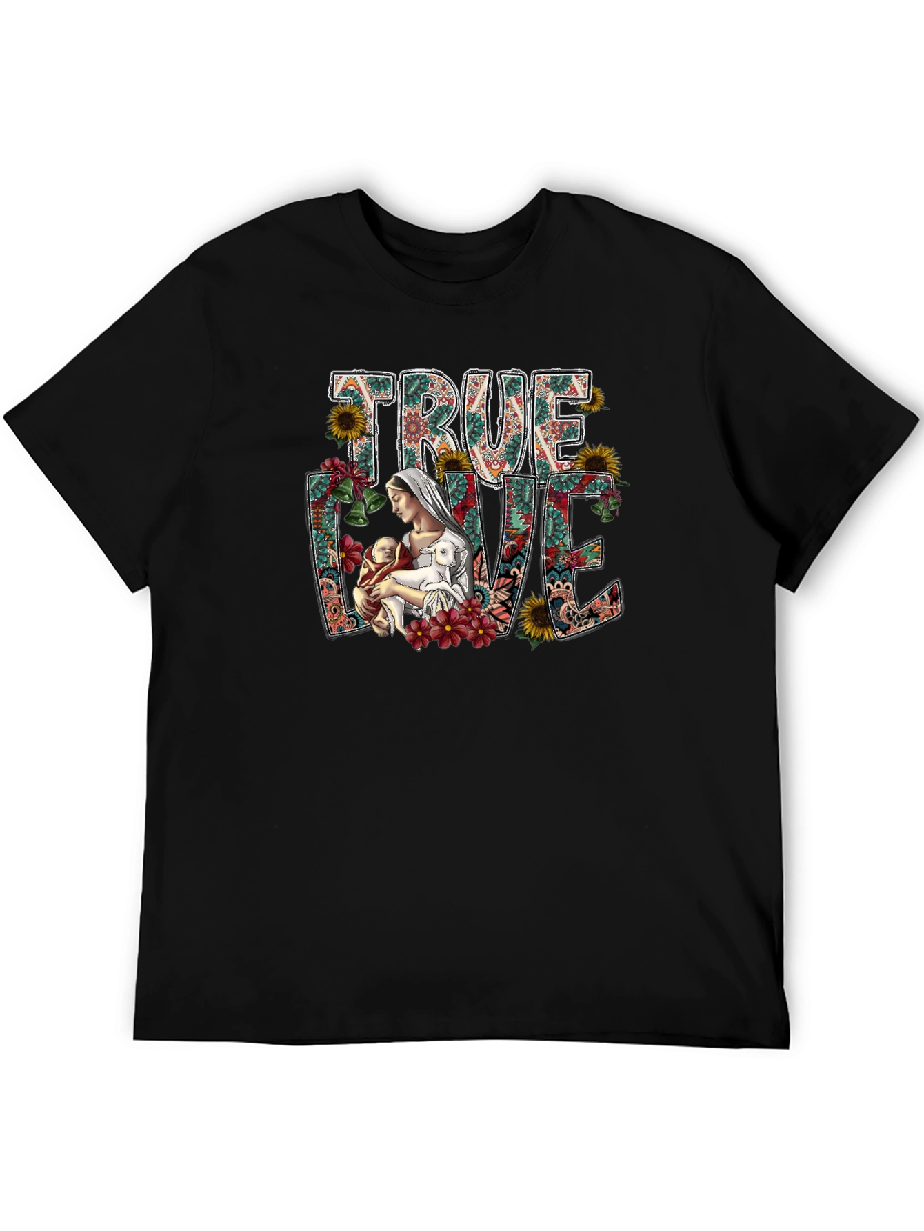 True Love Floral Graphic Tee