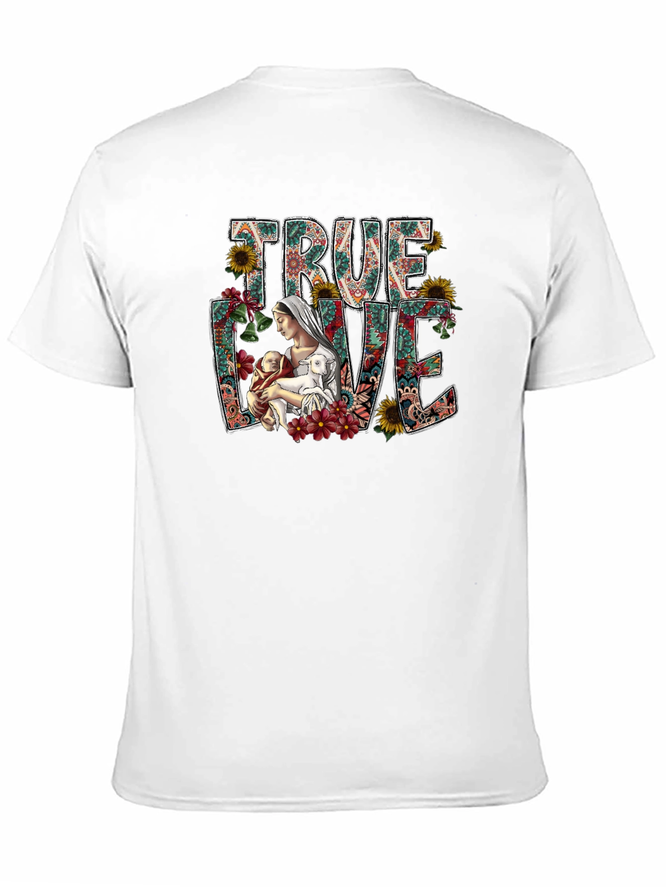 True Love Floral Graphic Tee