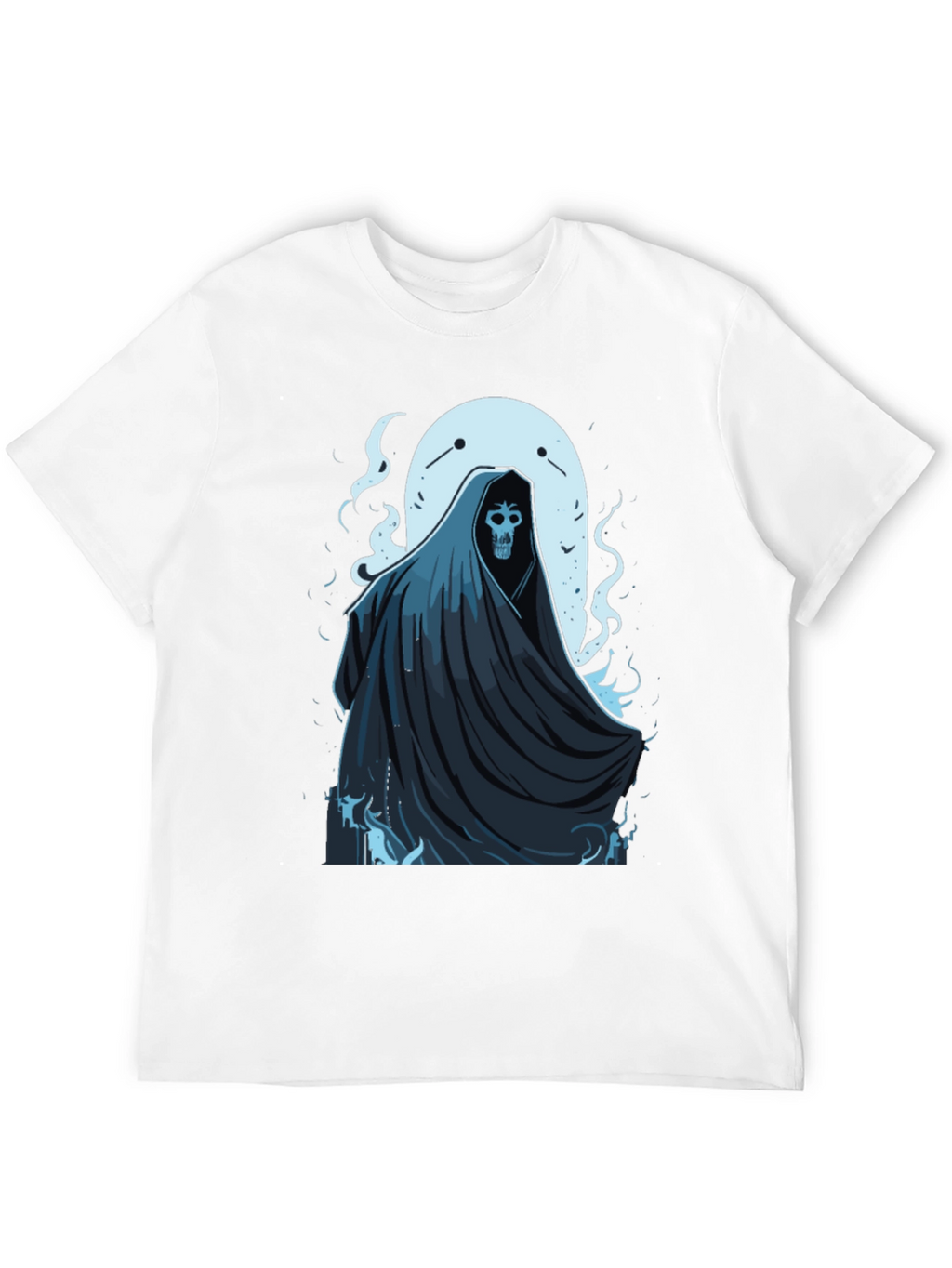 Grim Reaper Graphic Tee -  Black T-Shirt