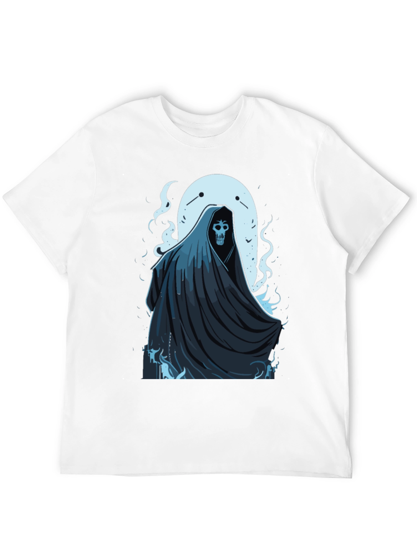 Grim Reaper Graphic Tee -  Black T-Shirt
