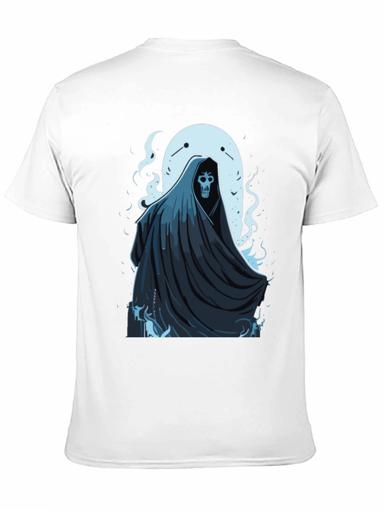 Grim Reaper Graphic Tee -  Black T-Shirt