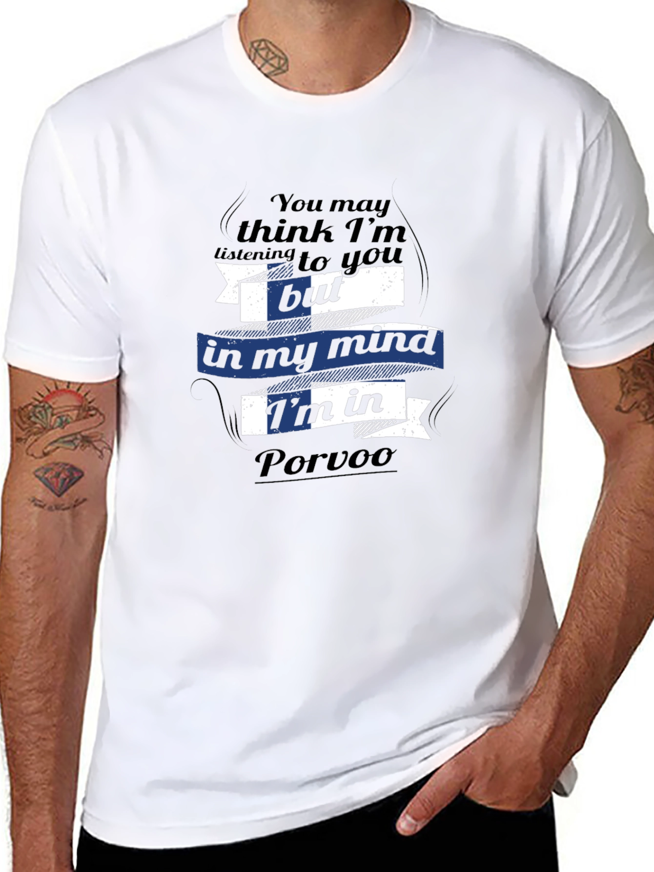 Funny Porvoo Finland Mind T-Shirt