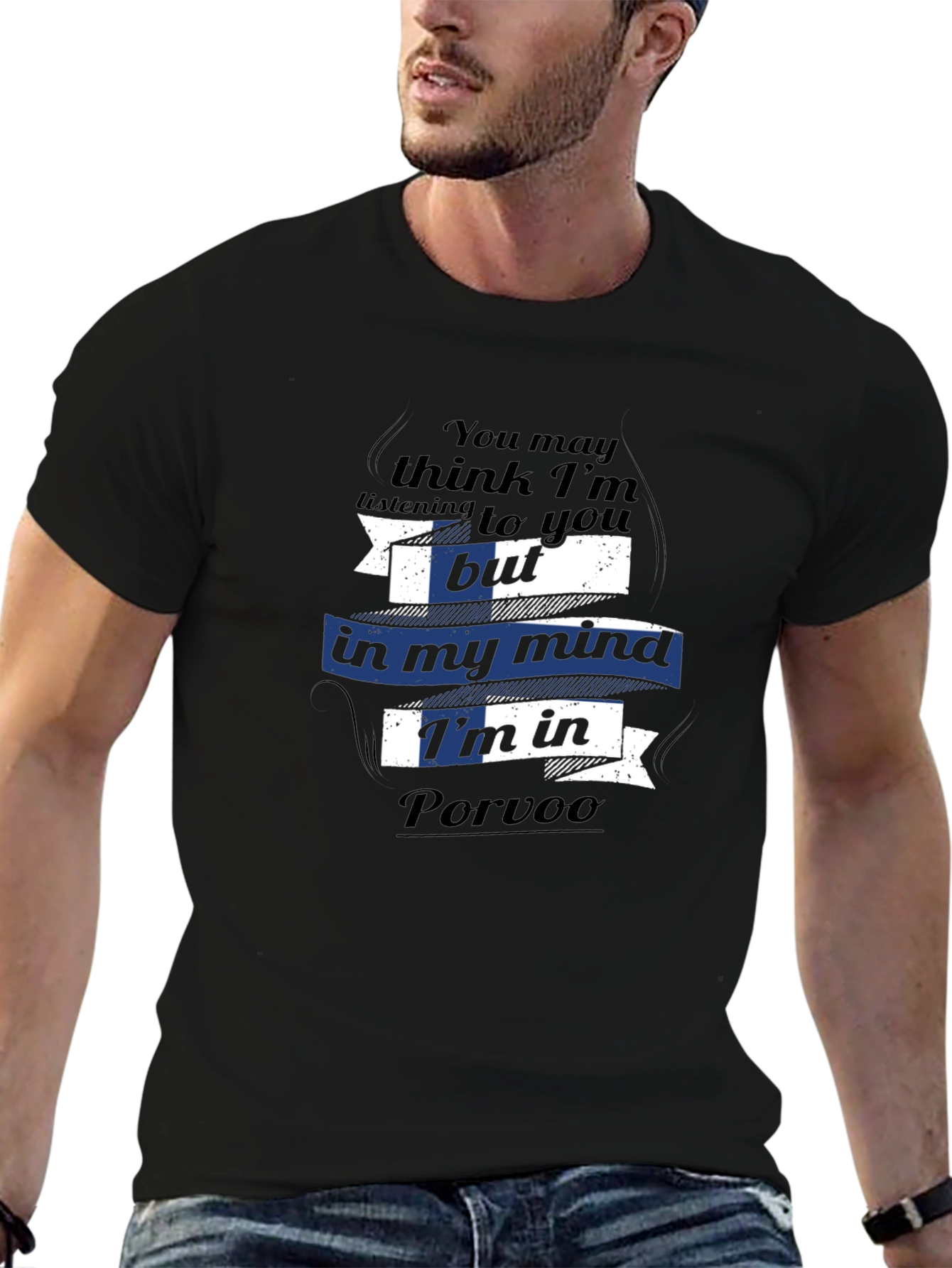 Funny Porvoo Finland Mind T-Shirt