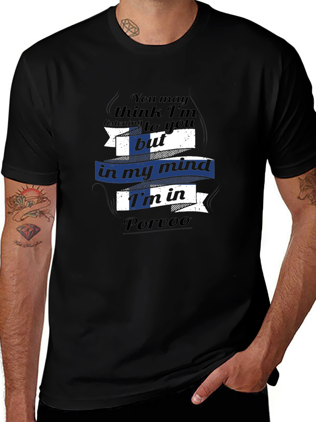 Funny Porvoo Finland Mind T-Shirt