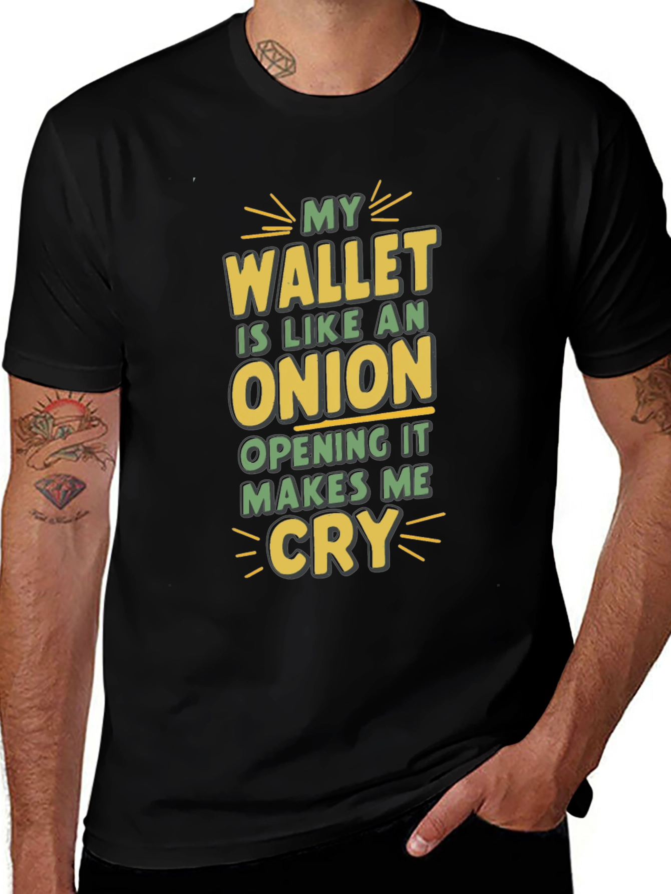 My Wallet is Like an Onion Funny T-Shirt
