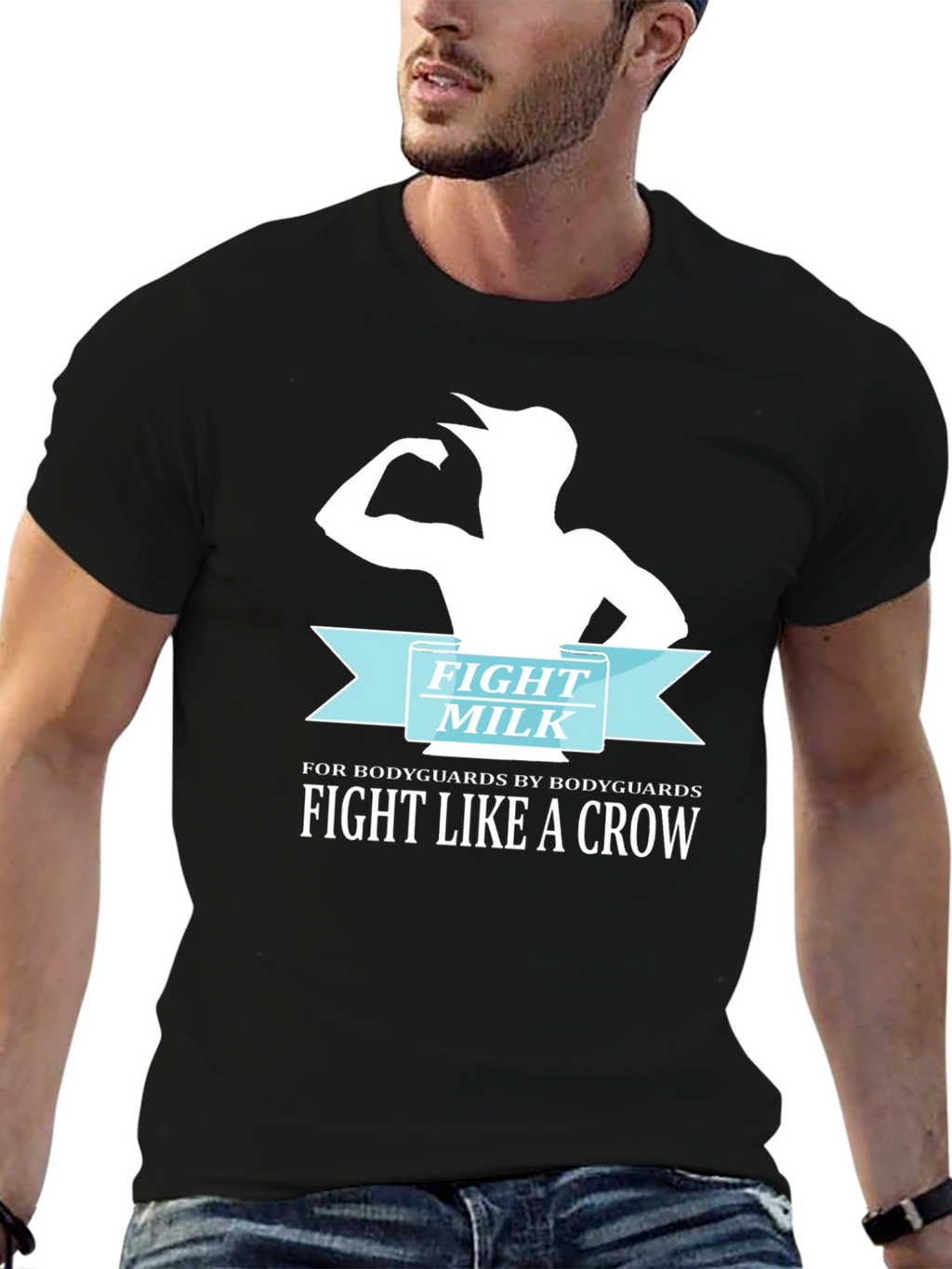 Fight Milk T-Shirt - Bodyguards by Bodyguards Tee