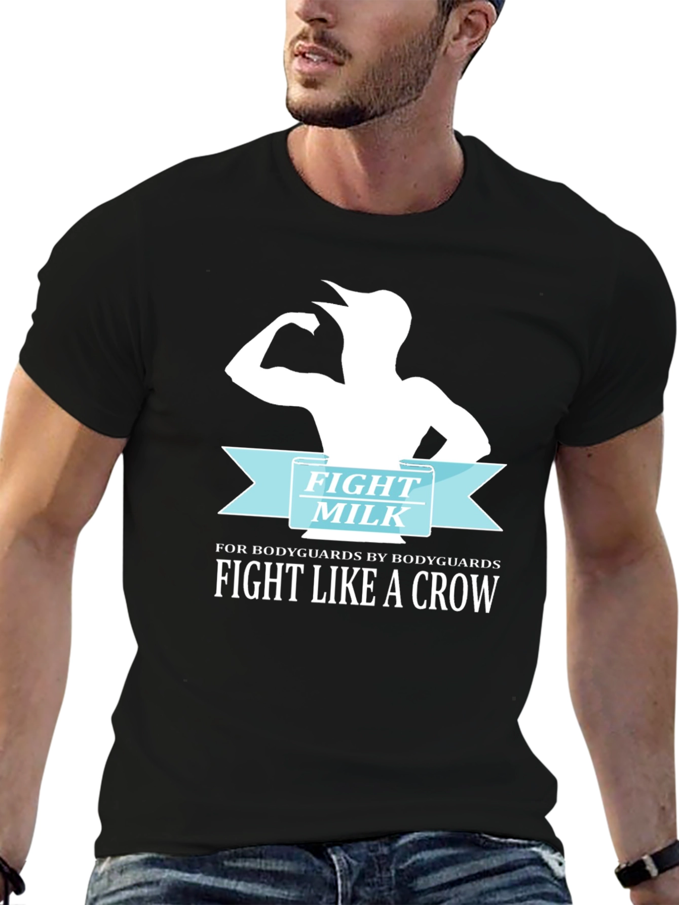 Fight Milk T-Shirt - Bodyguards by Bodyguards Tee