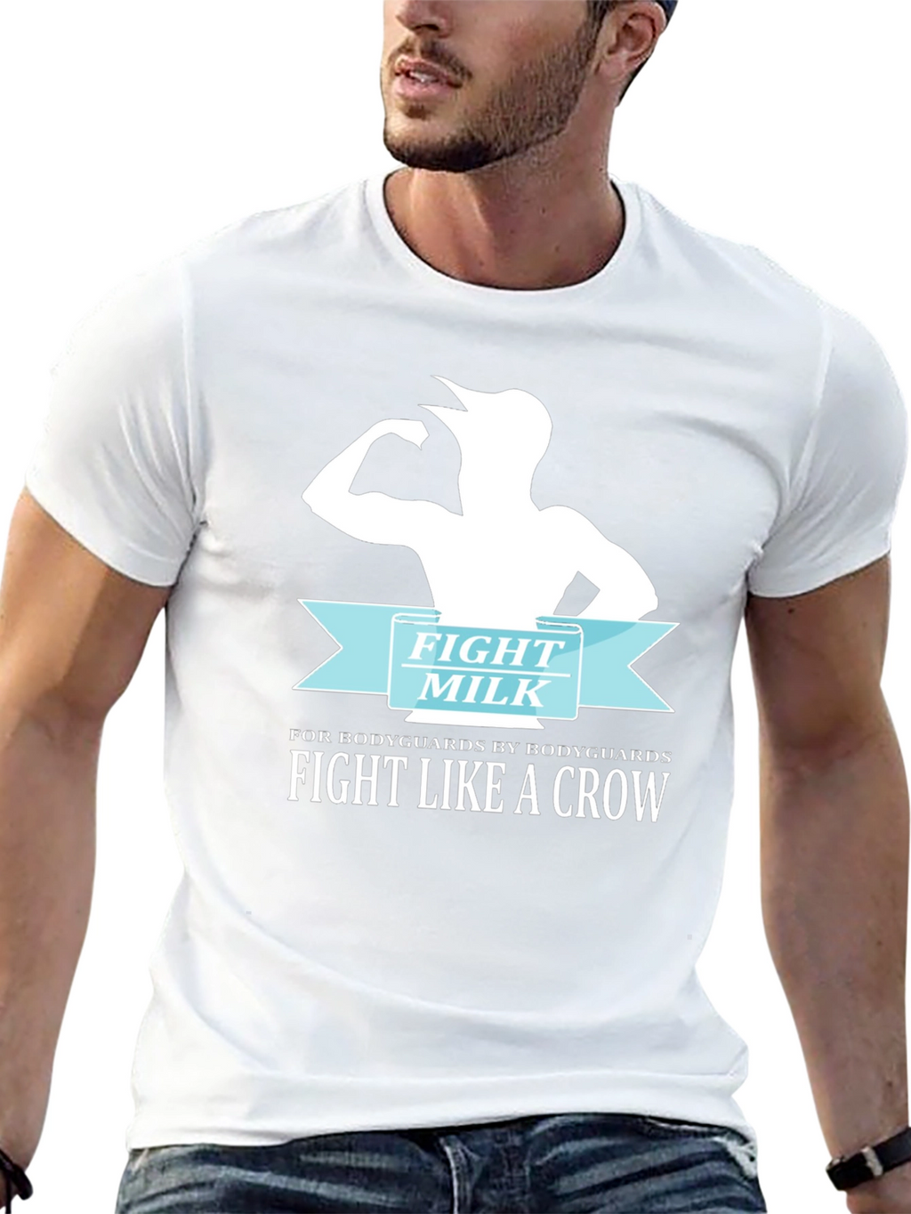 Fight Milk T-Shirt - Bodyguards by Bodyguards Tee