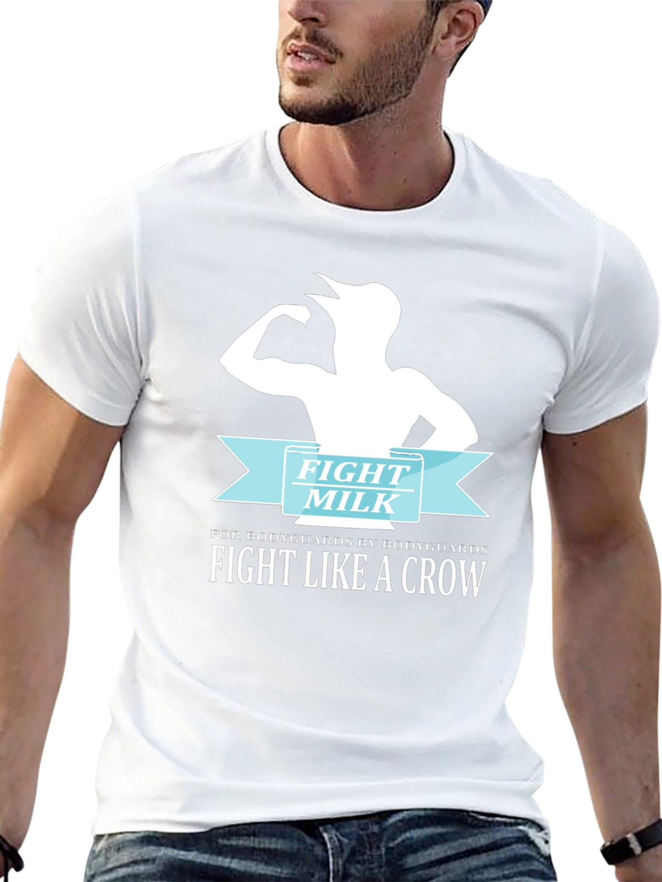 Fight Milk T-Shirt - Bodyguards by Bodyguards Tee