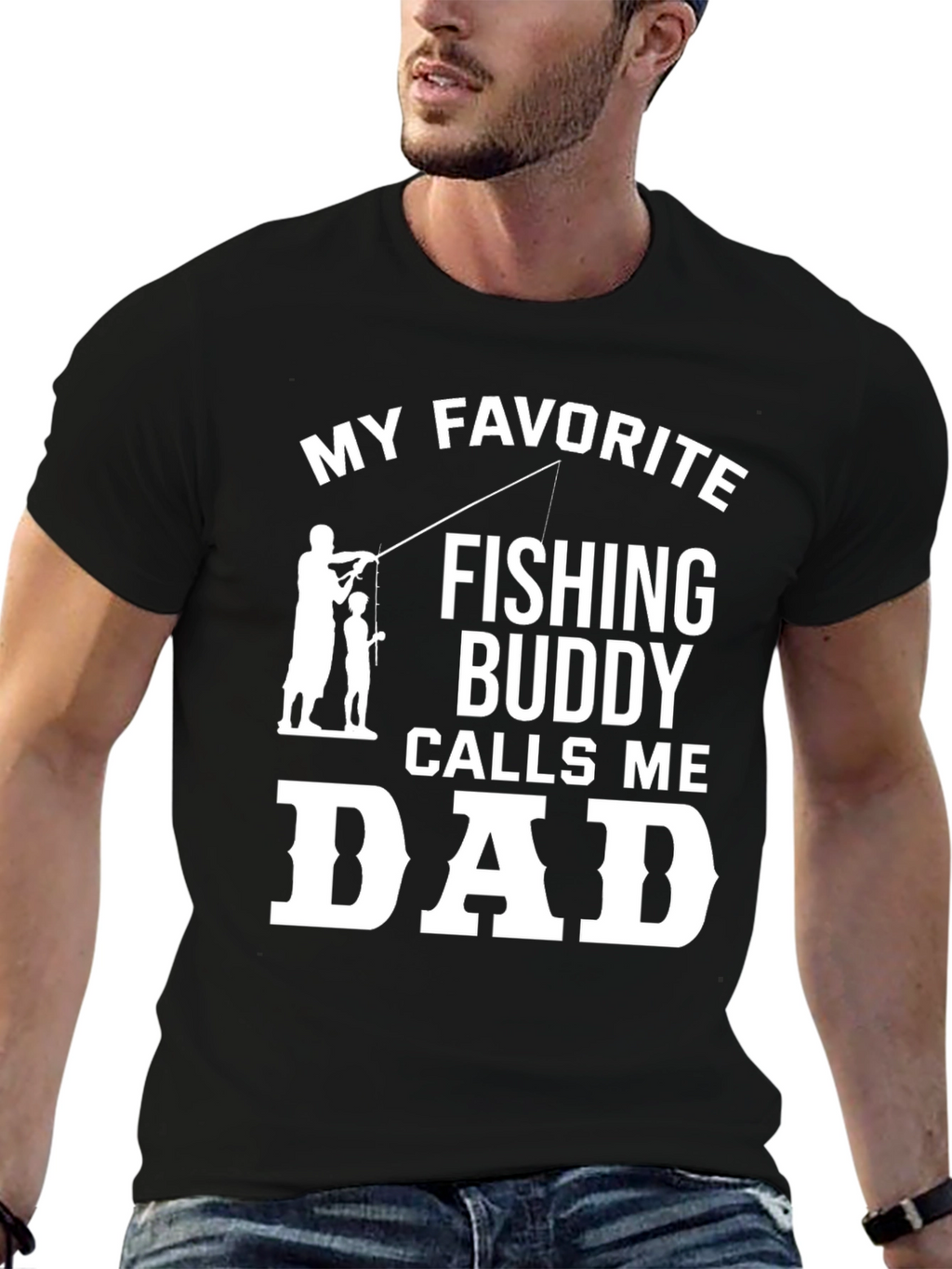 My Favorite Fishing Buddy Calls Me Dad T-Shirt