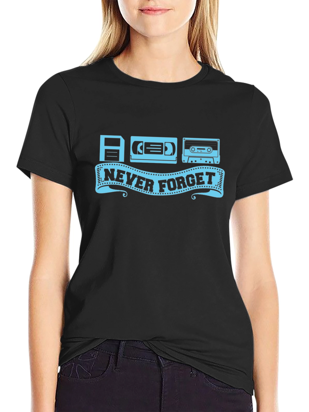 Retro Tech Never Forget T-Shirt