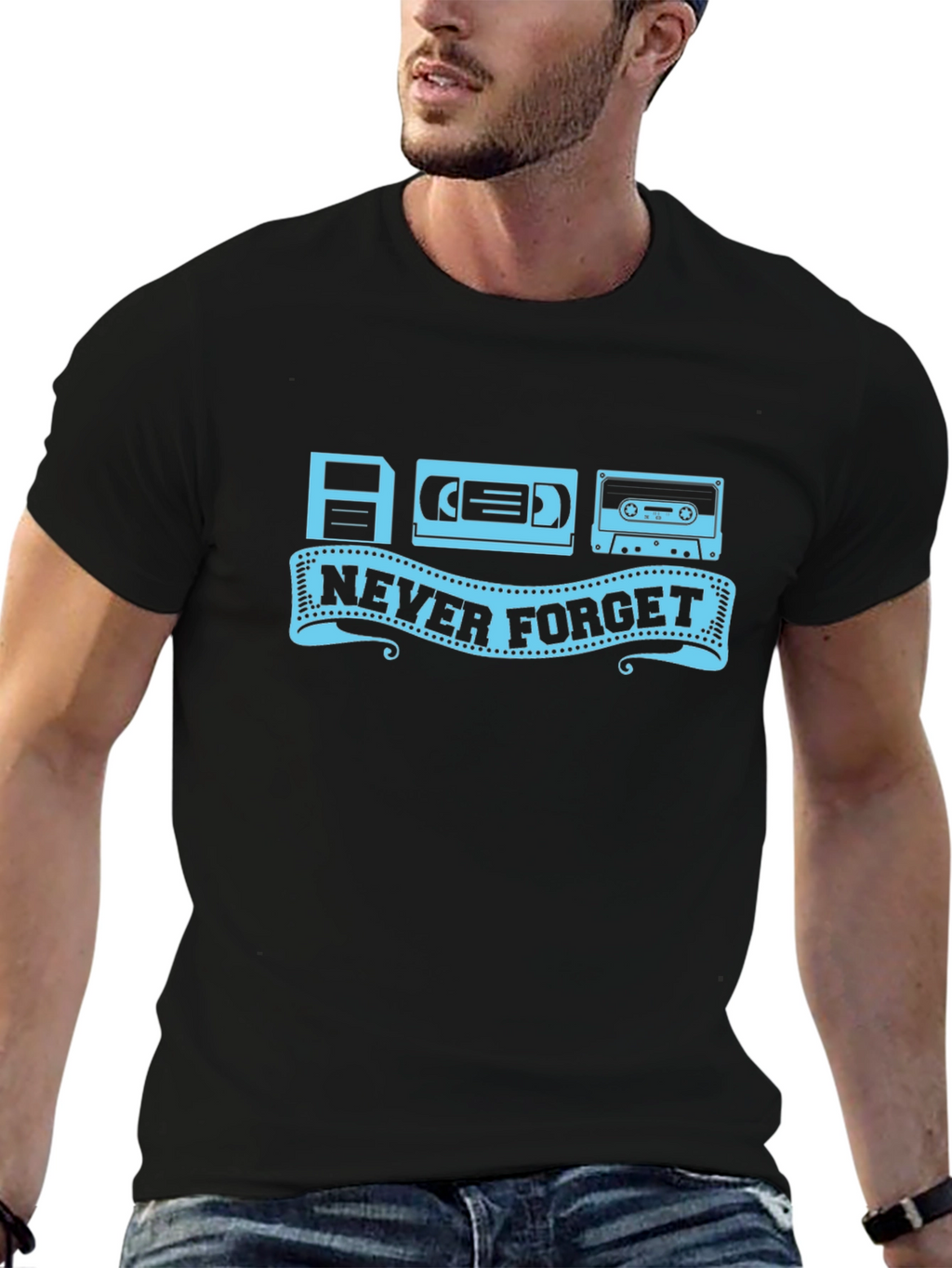 Retro Tech Never Forget T-Shirt