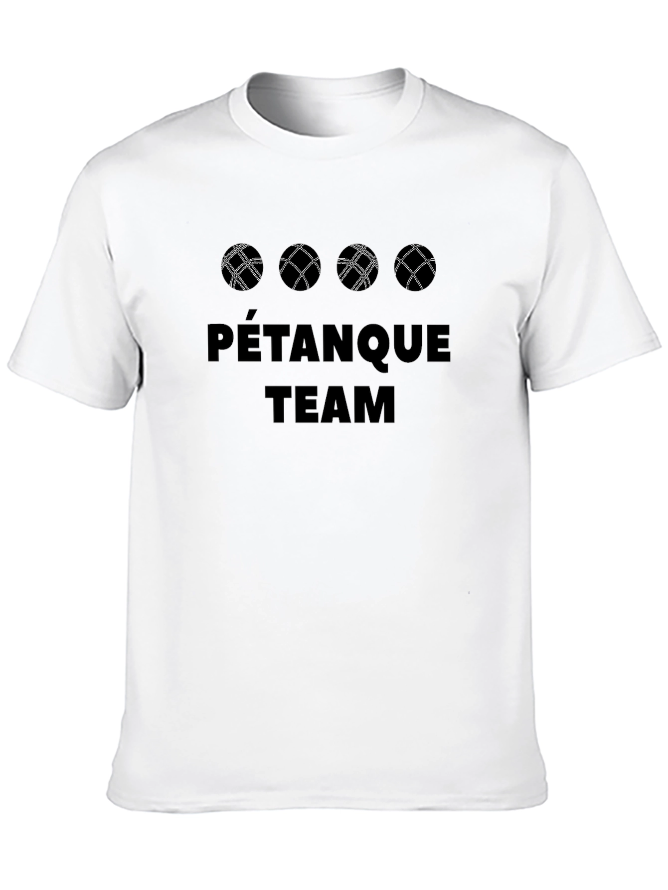 Pétanque Team T-Shirt - Boules Design