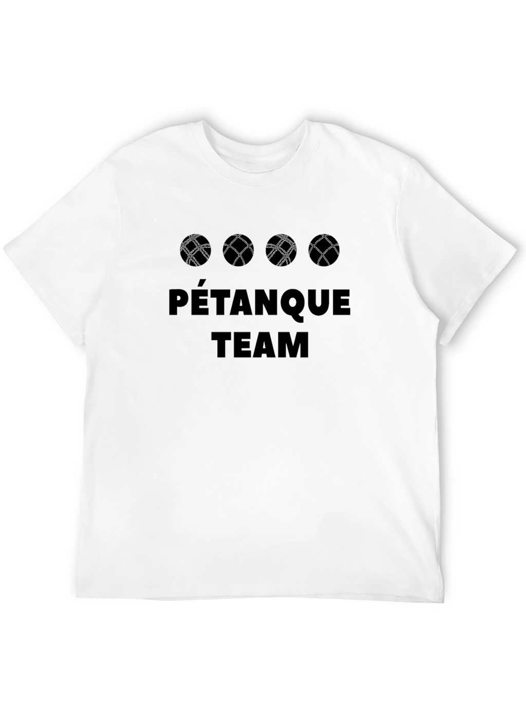 Pétanque Team T-Shirt - Boules Design