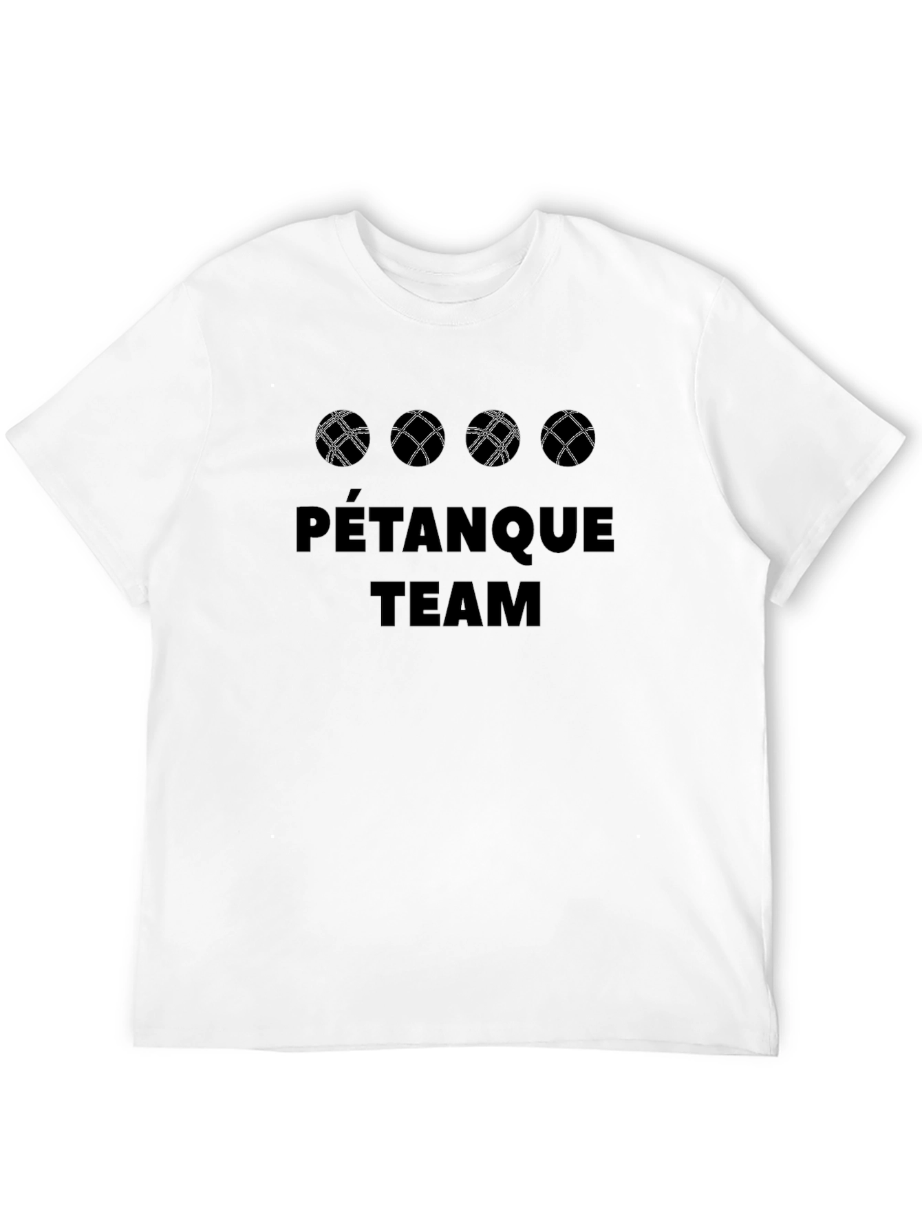 Pétanque Team T-Shirt - Boules Design