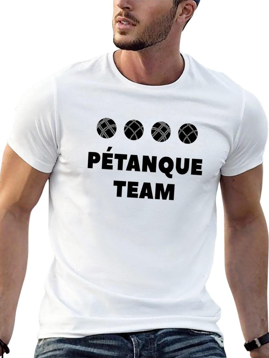 Pétanque Team T-Shirt - Boules Design
