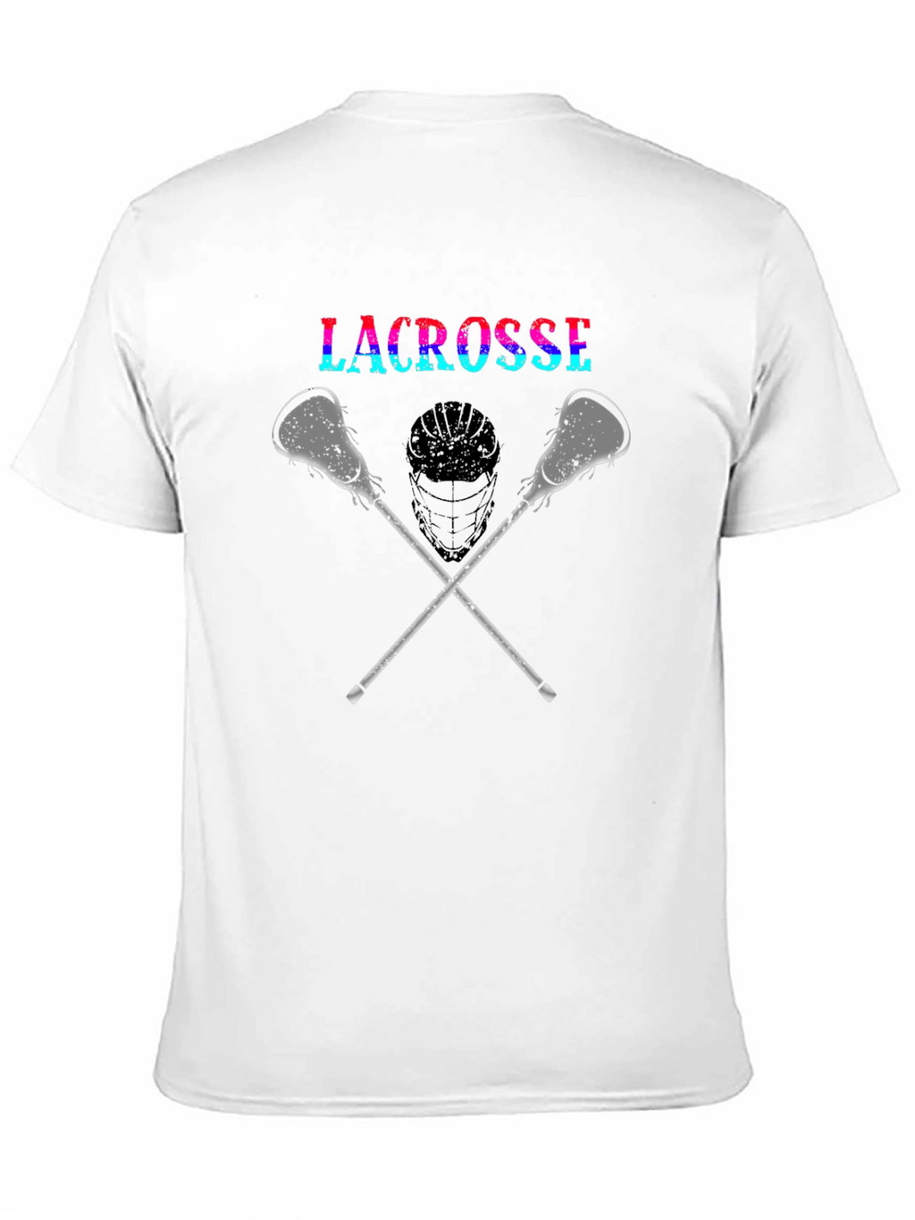 Lacrosse Graphic Tee - Sporty Black T-Shirt