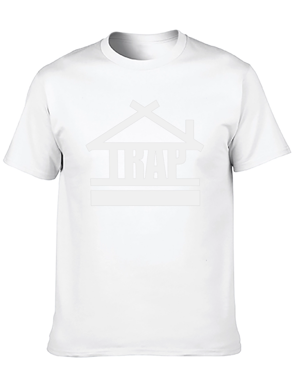 Trap House Graphic Tee - Stylish Black T-Shirt