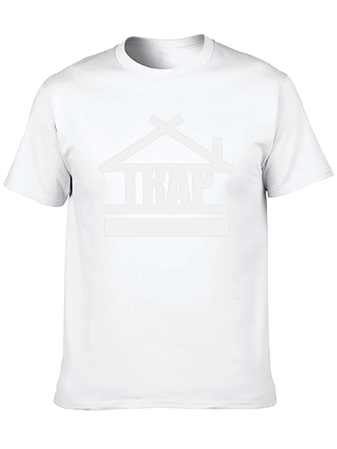 Trap House Graphic Tee - Stylish Black T-Shirt