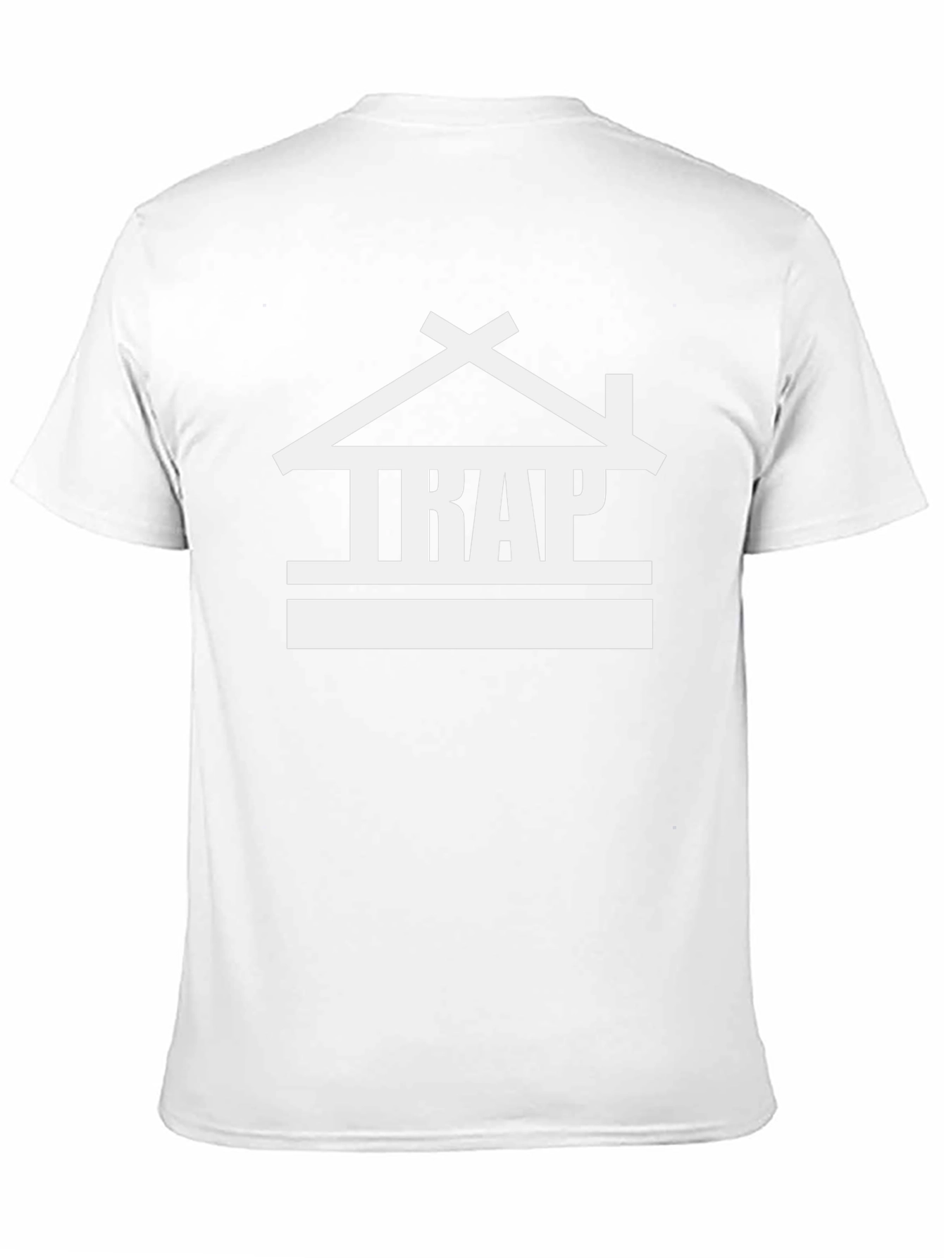 Trap House Graphic Tee - Stylish Black T-Shirt