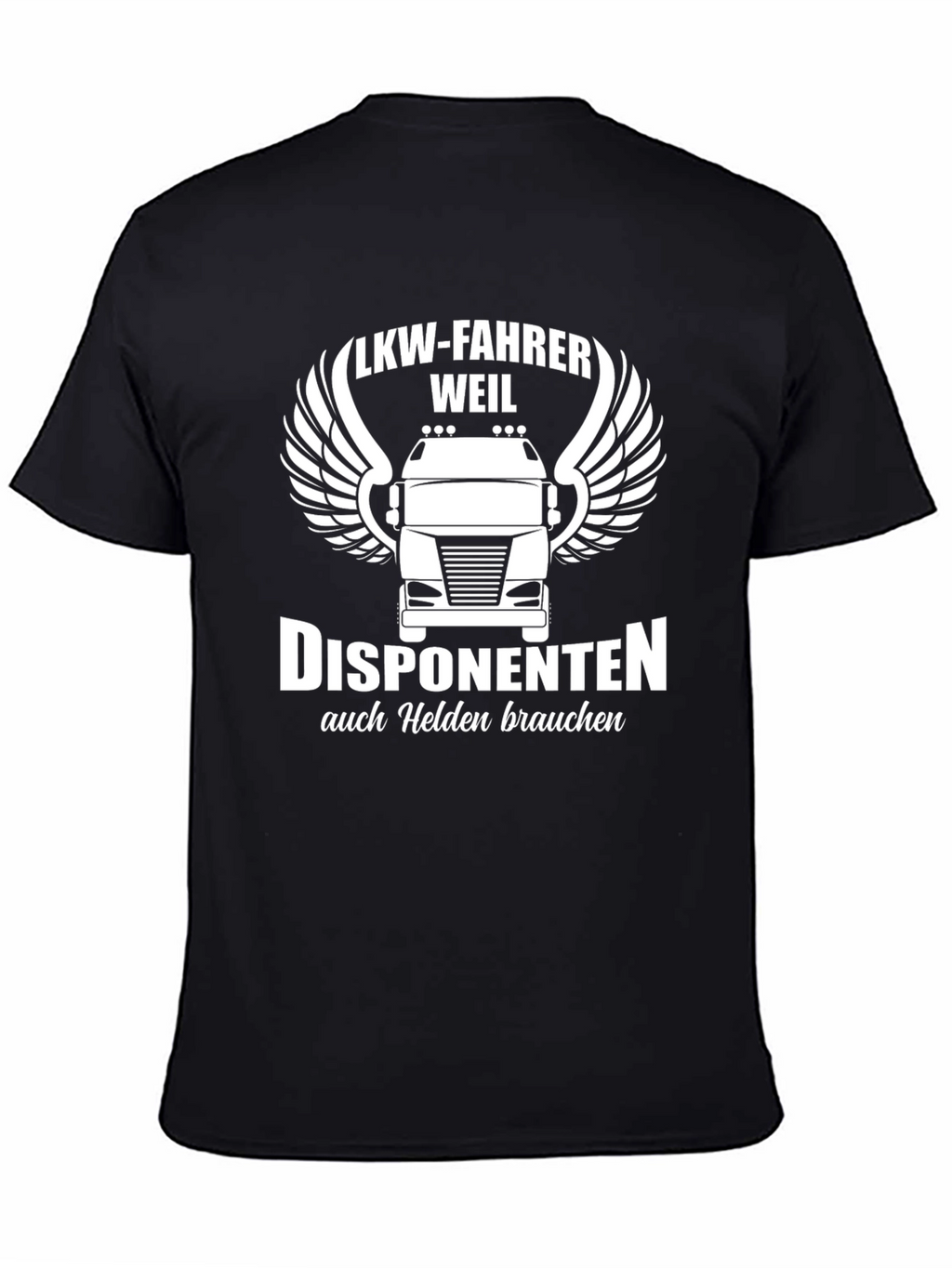 LKW-Fahrer Dispatcher Hero Graphic T-Shirt