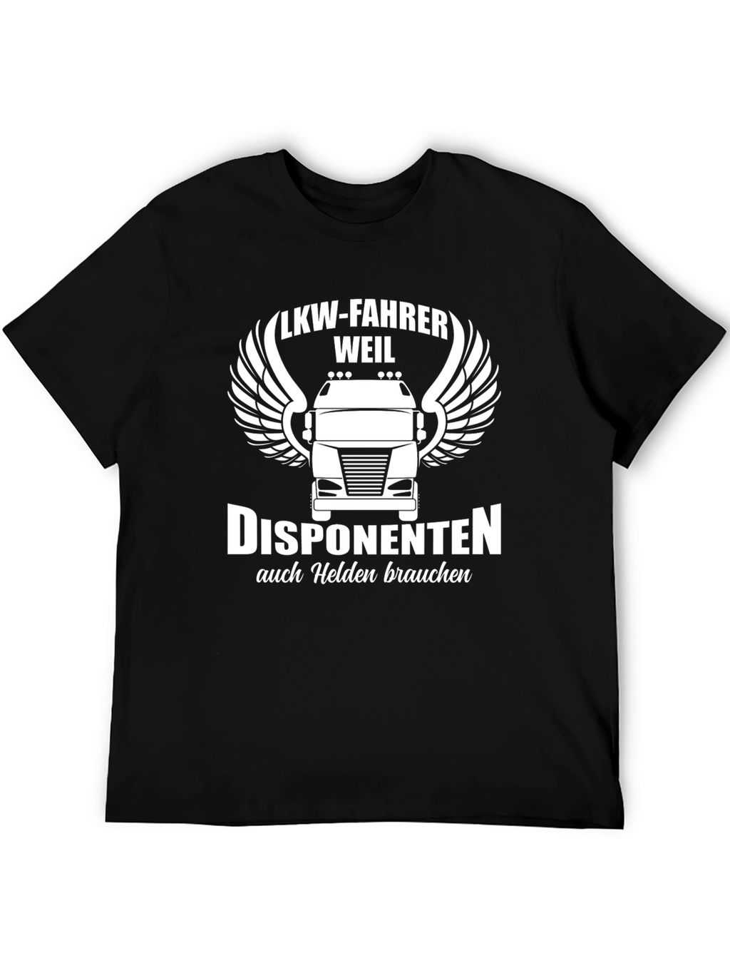 LKW-Fahrer Dispatcher Hero Graphic T-Shirt