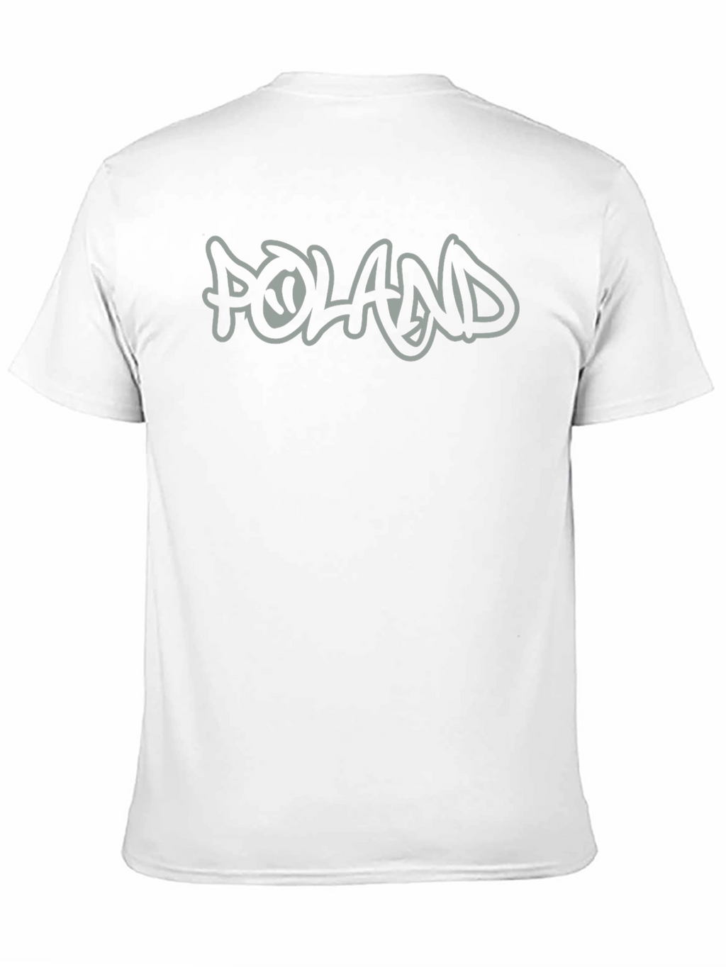 Poland Graffiti Style Graphic T-Shirt