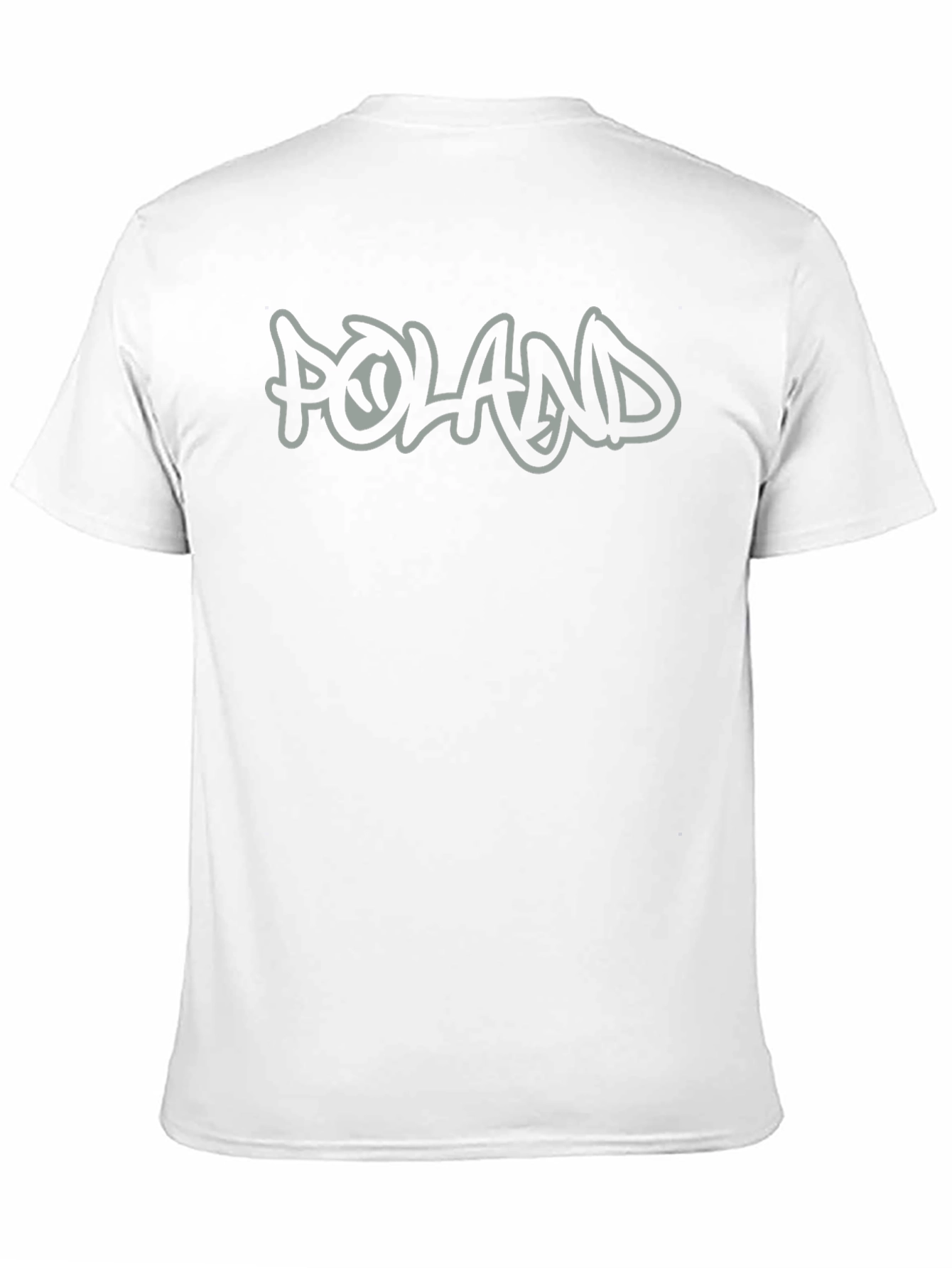 Poland Graffiti Style Graphic T-Shirt