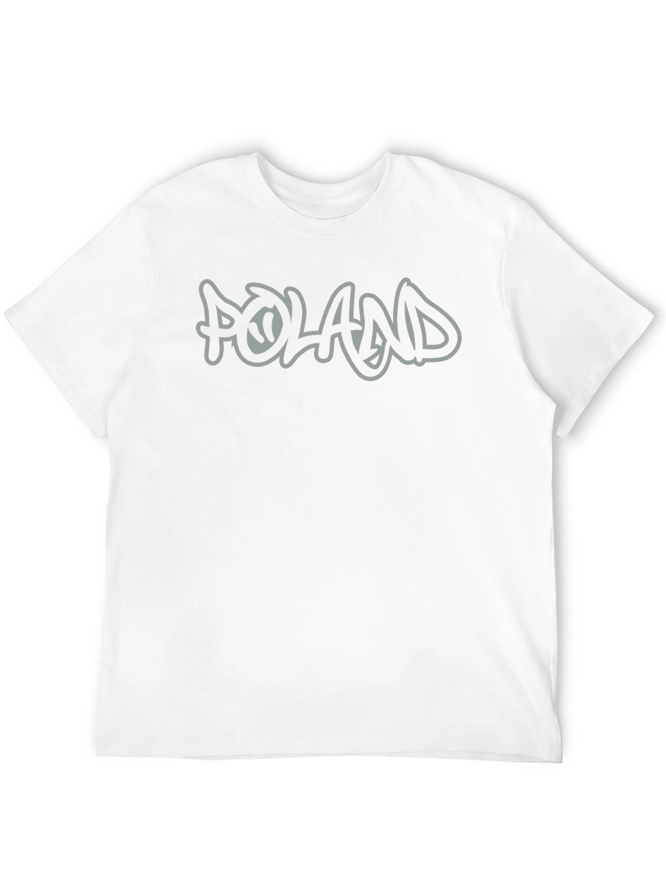 Poland Graffiti Style Graphic T-Shirt