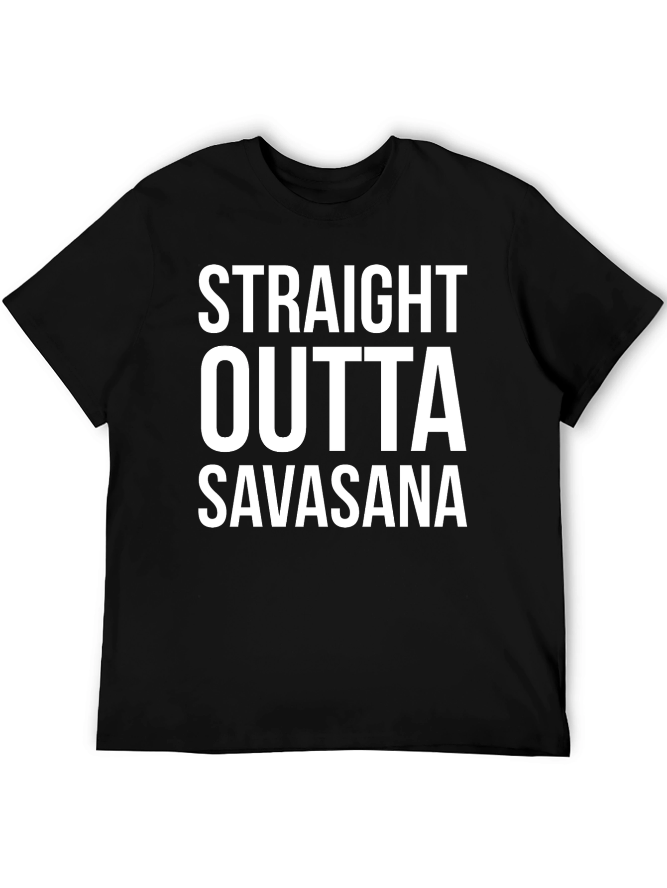 Straight Outta Savasana T-Shirt Yoga Funny